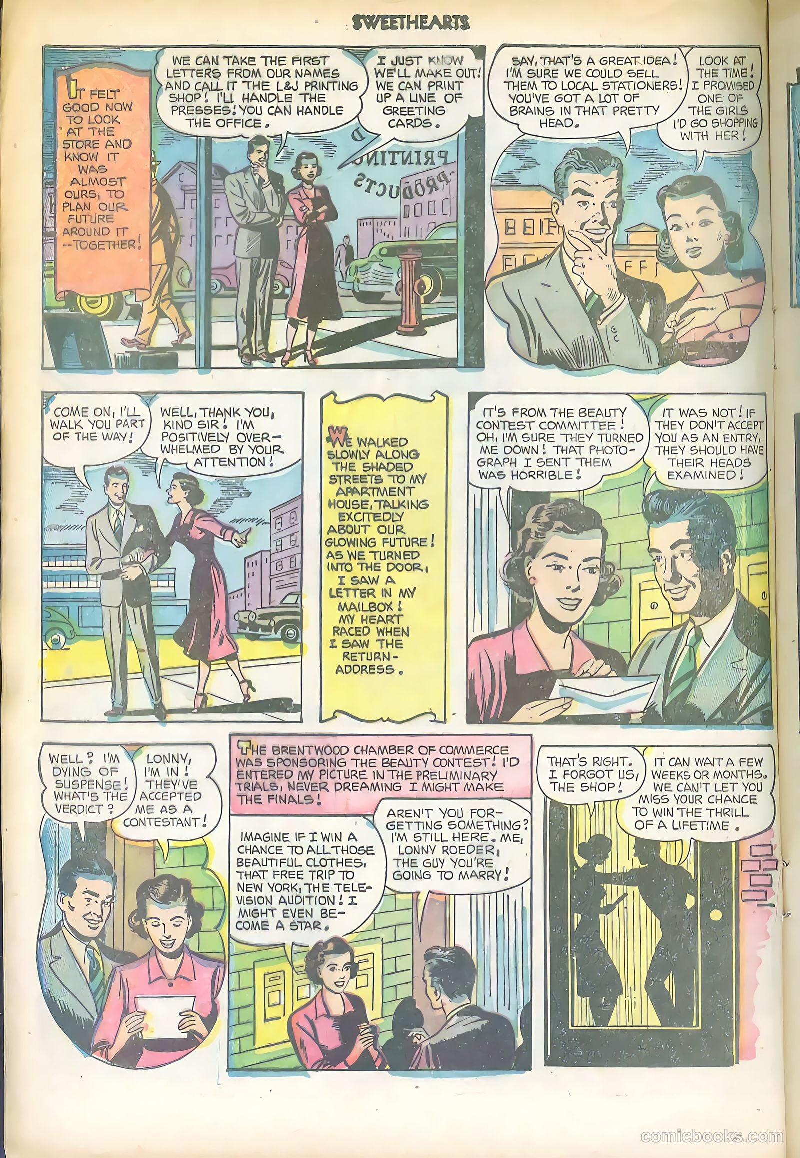 Sweethearts #112 (1952) — page 14 of 36
