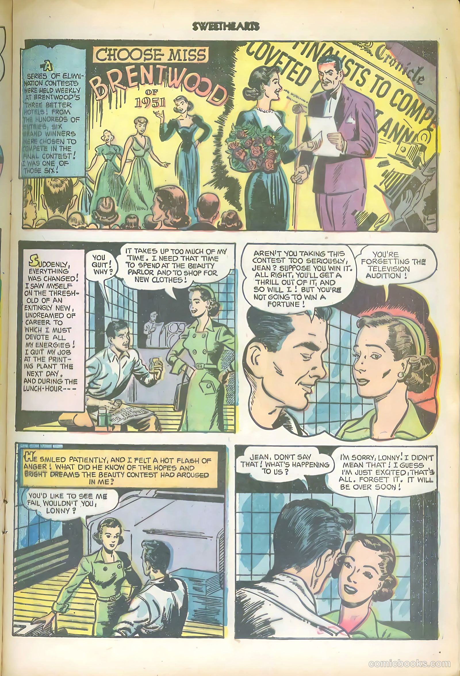 Sweethearts #112 (1952) — page 15 of 36