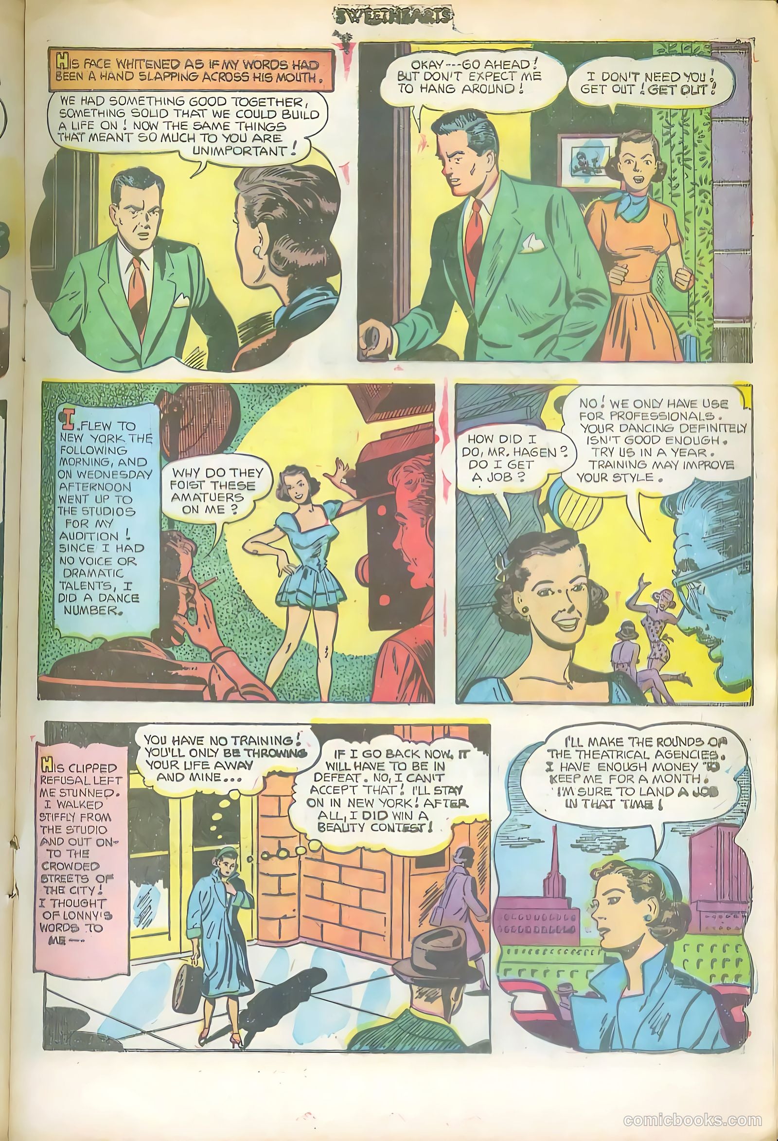 Sweethearts #112 (1952) — page 17 of 36