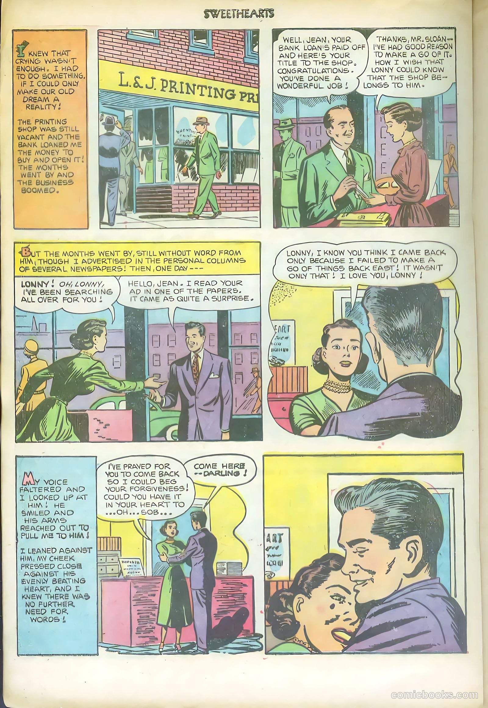 Sweethearts #112 (1952) — page 20 of 36