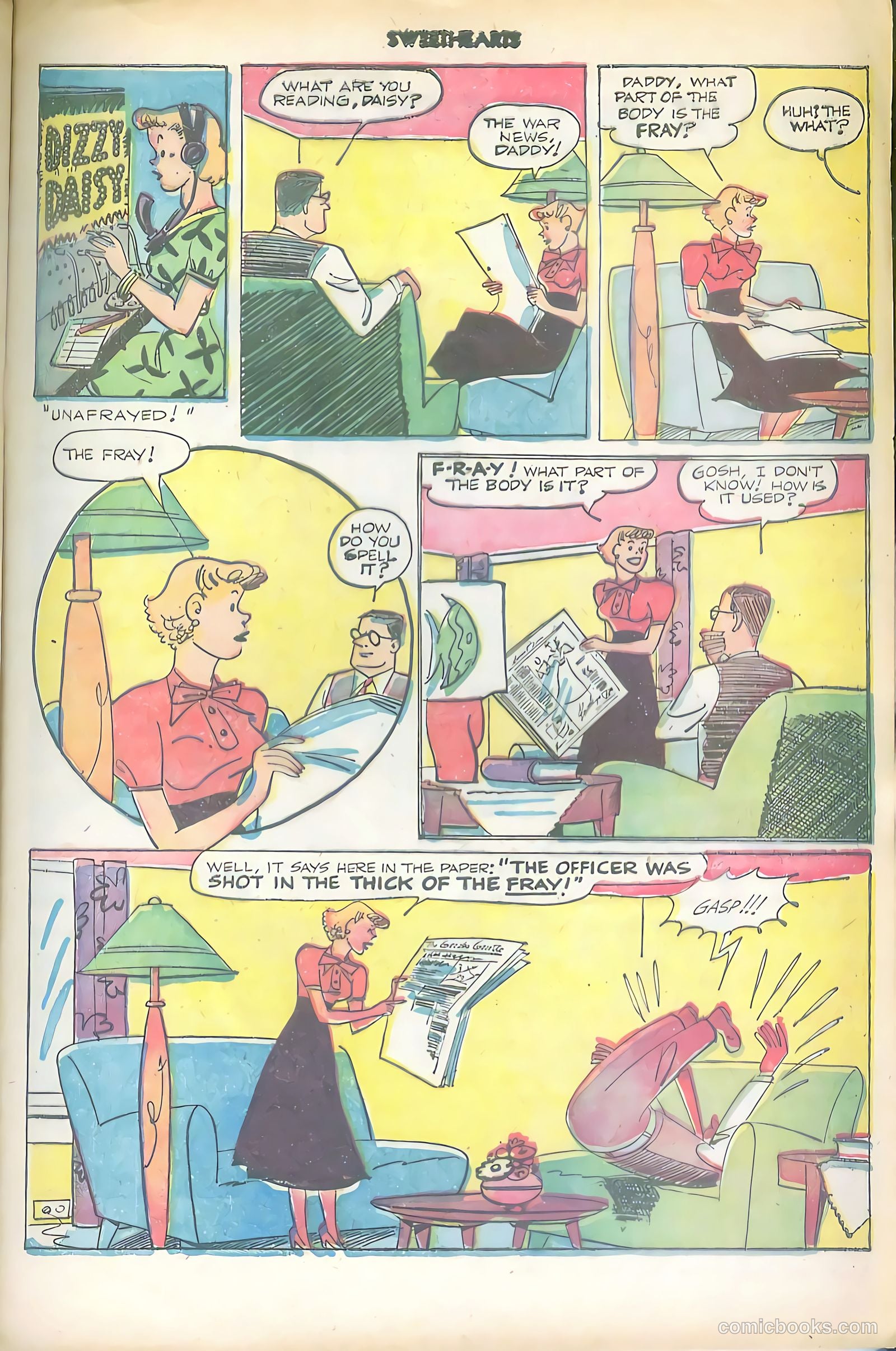 Sweethearts #112 (1952) — page 23 of 36