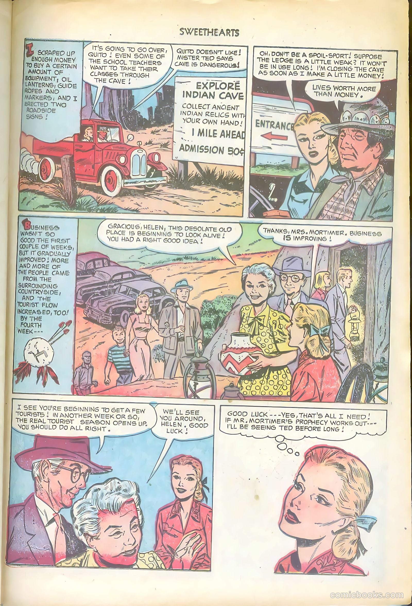 Sweethearts #112 (1952) — page 29 of 36