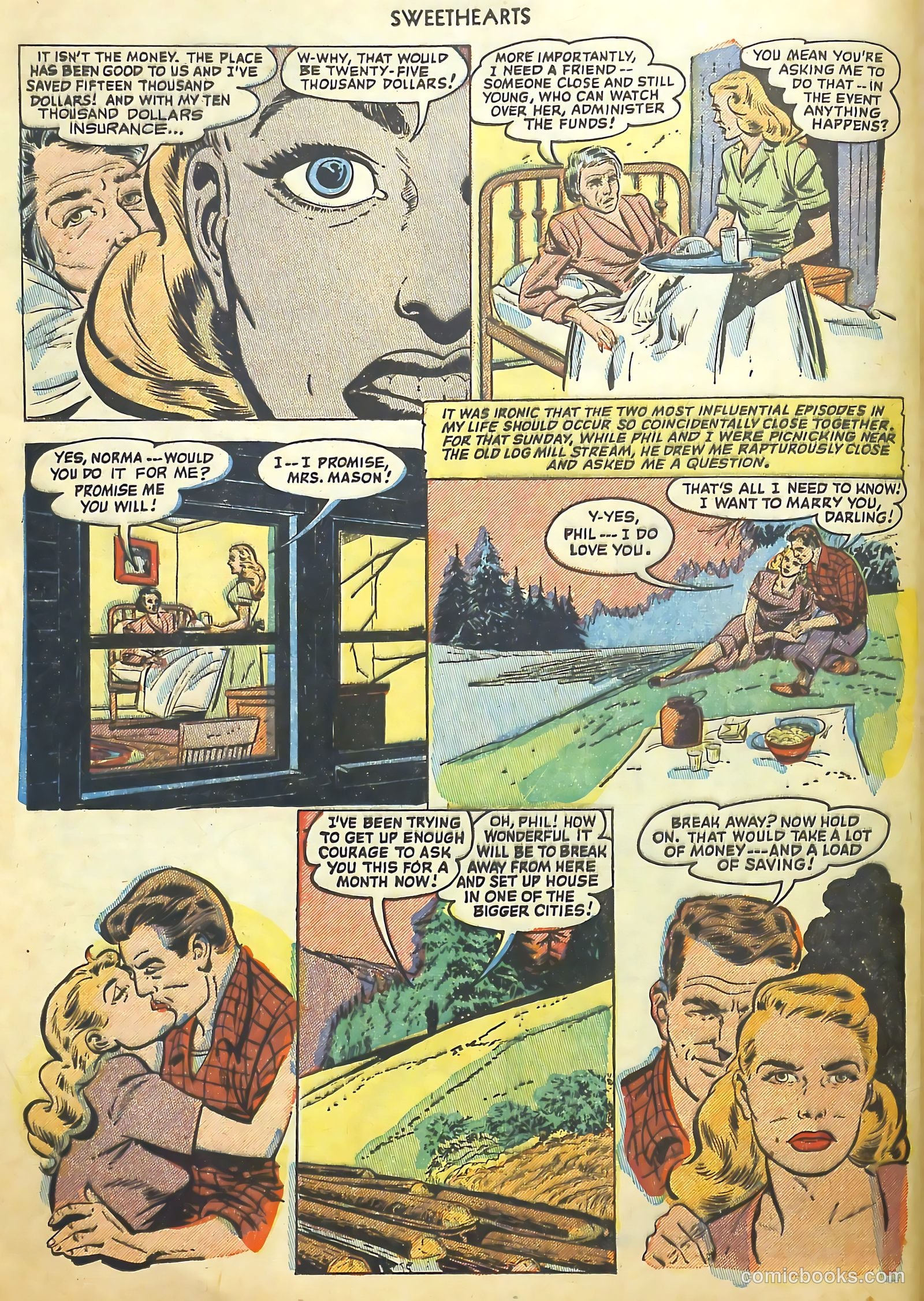 Sweethearts #113 (1970) — page 8 of 36
