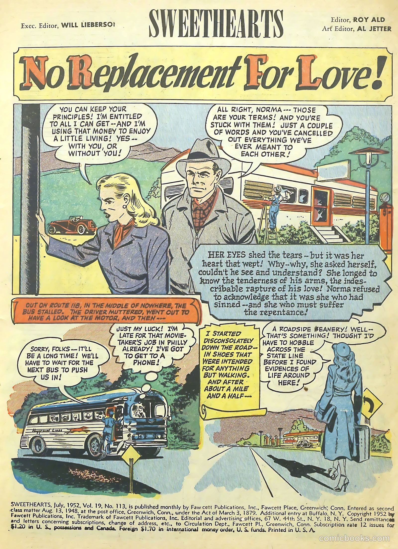 Sweethearts #113 (1952) — page 3 of 36