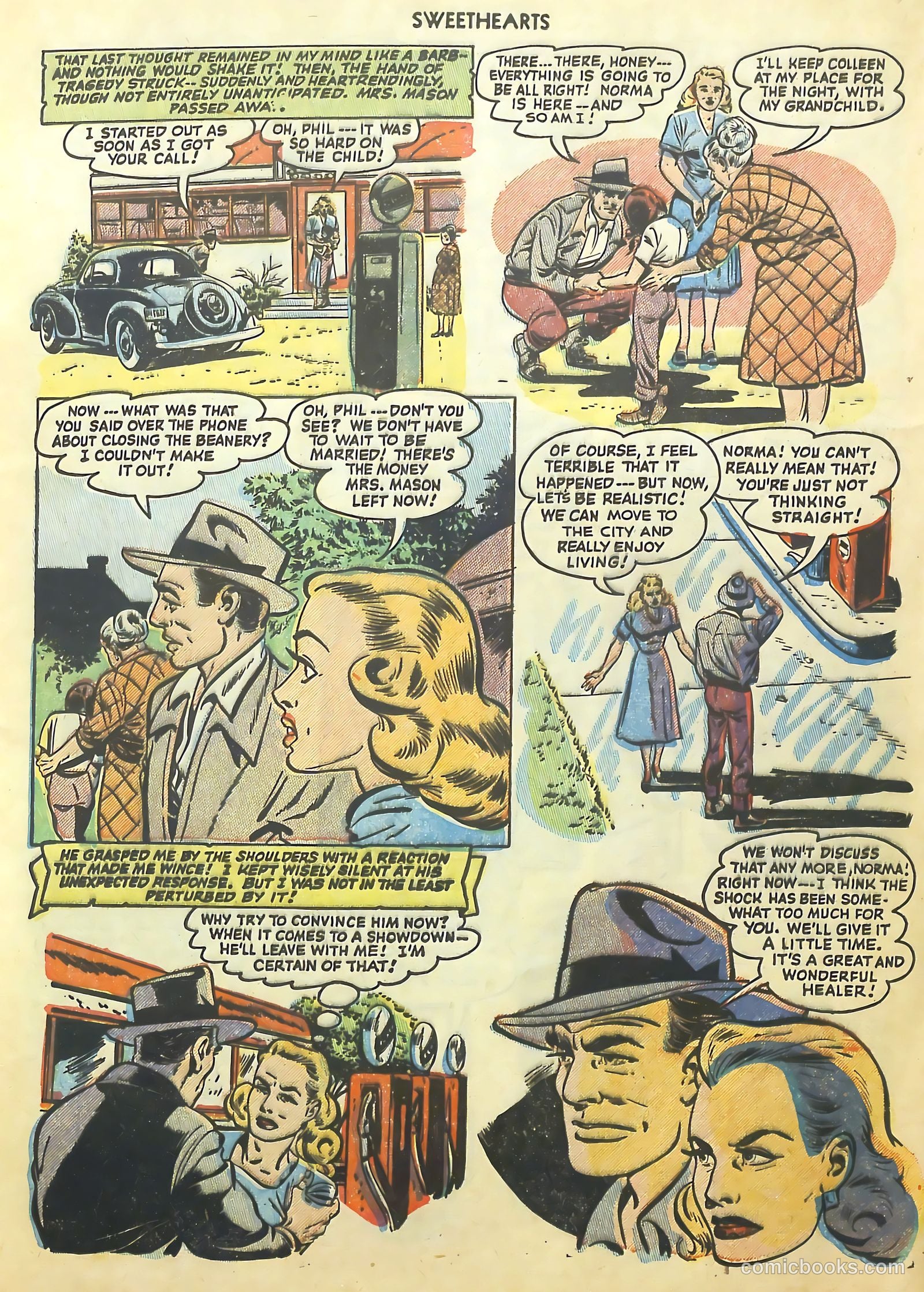Sweethearts #113 (1952) — page 9 of 36