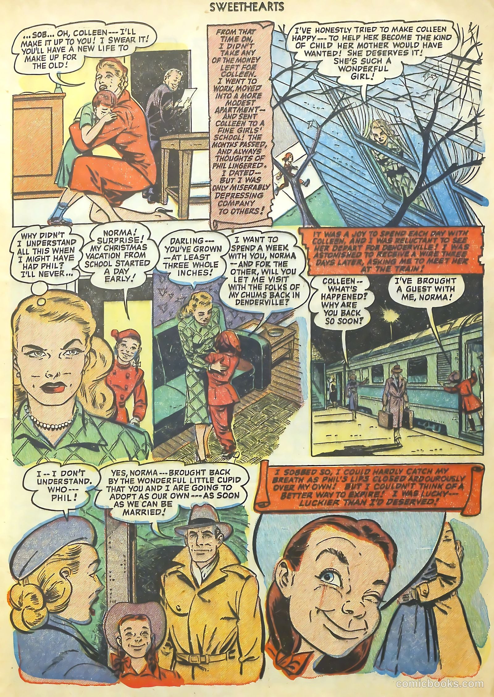 Sweethearts #113 (1952) — page 13 of 36