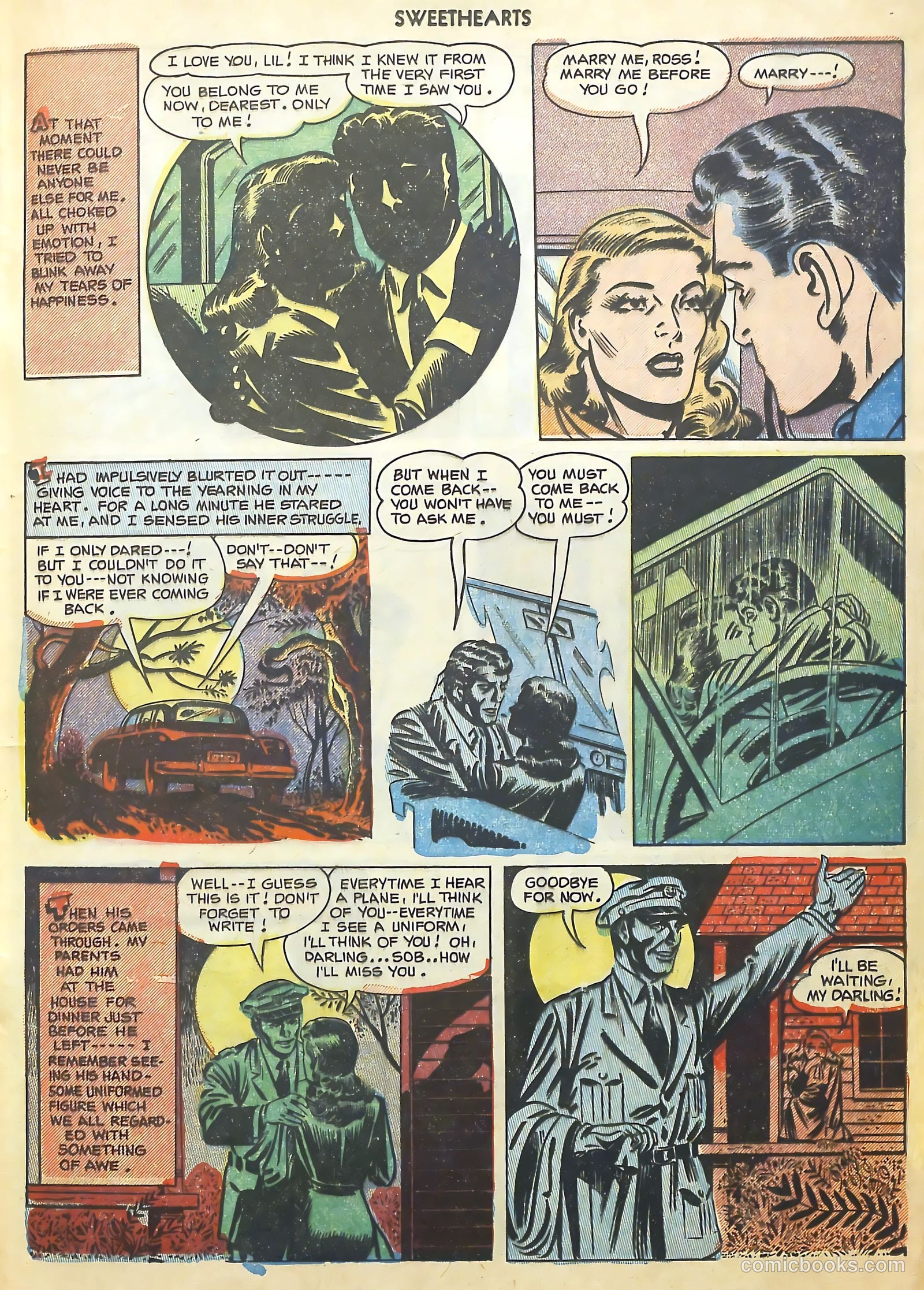 Sweethearts #113 (1952) — page 17 of 36