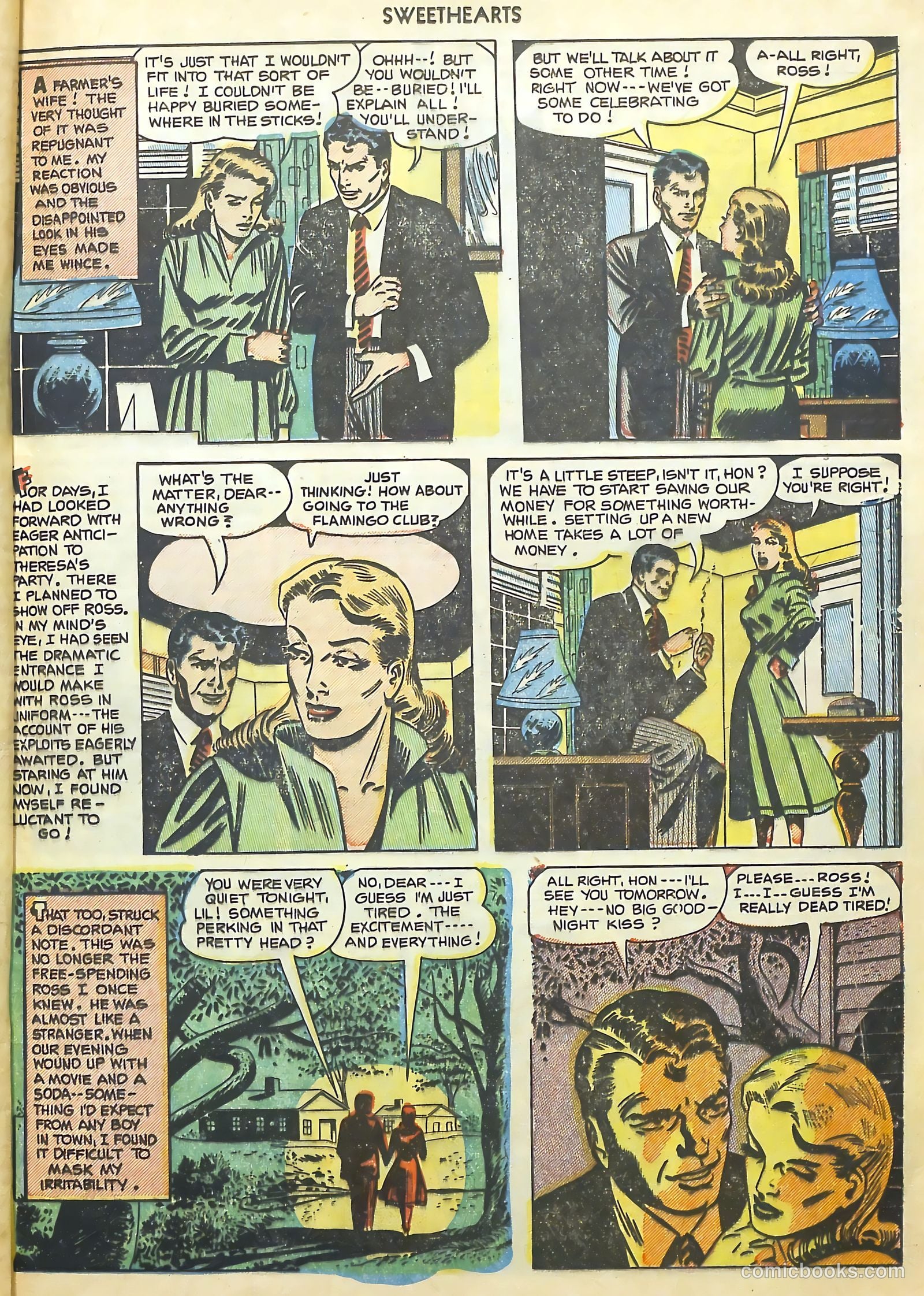 Sweethearts #113 (1952) — page 21 of 36
