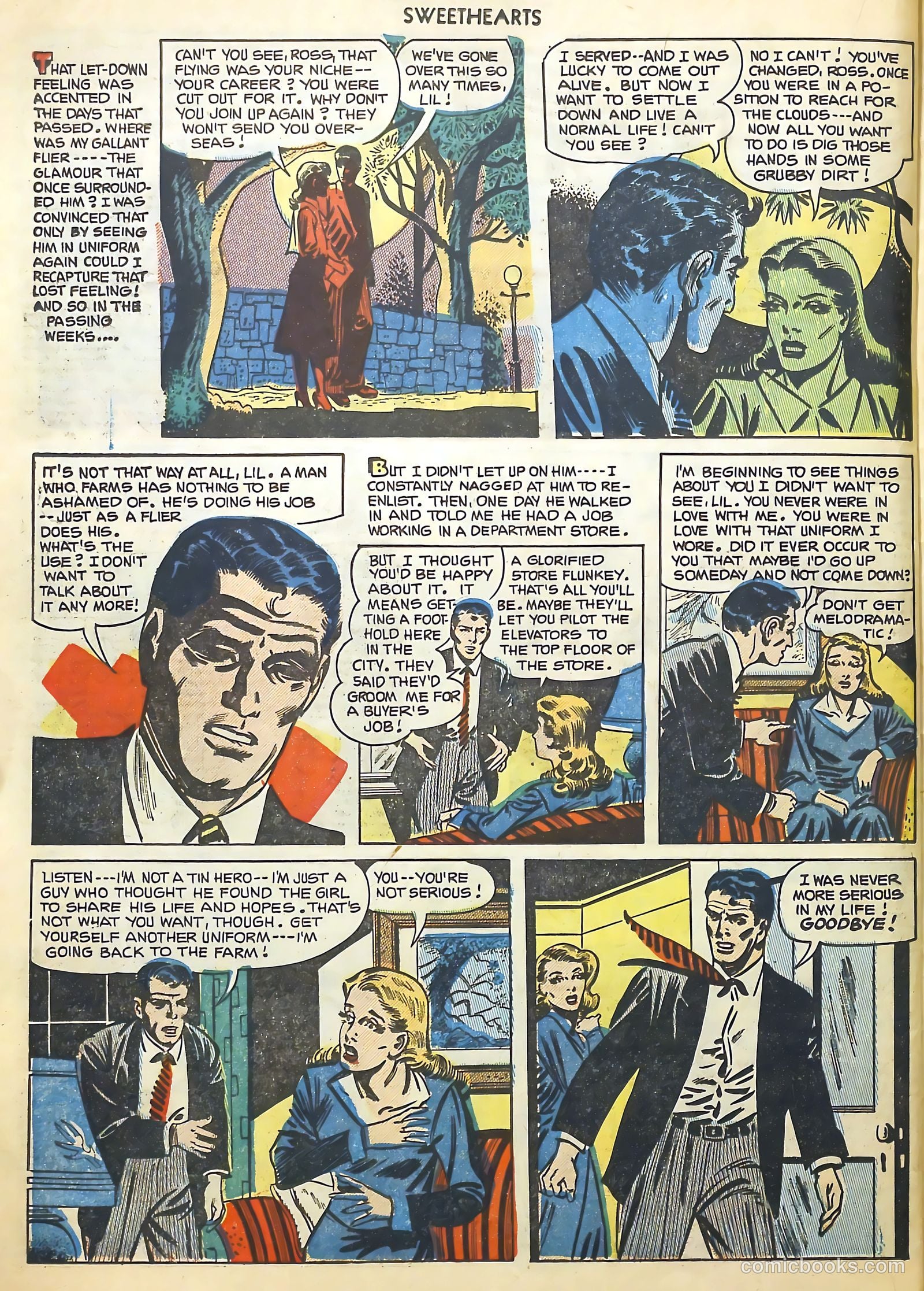 Sweethearts #113 (1952) — page 22 of 36