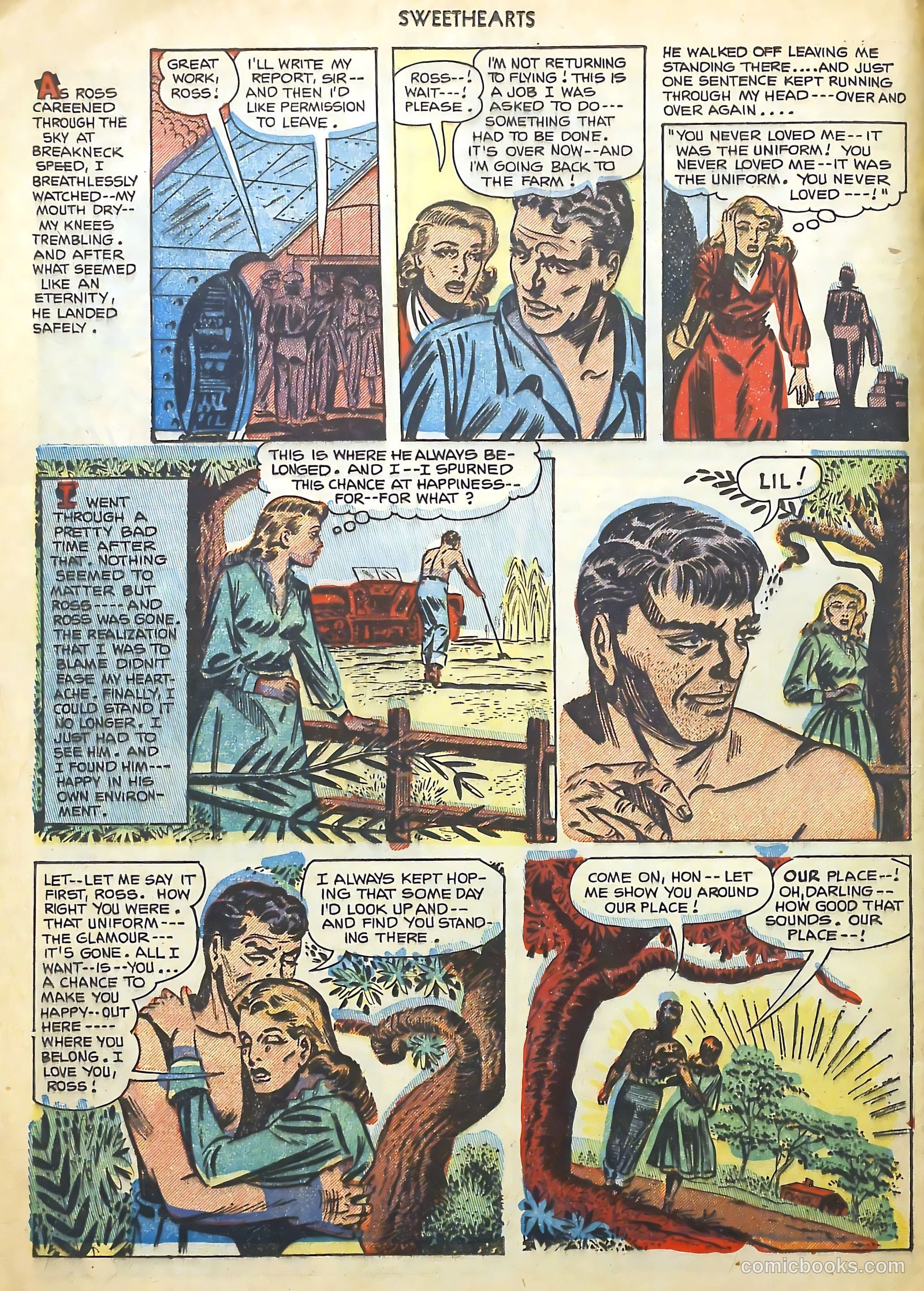 Sweethearts #113 (1952) — page 24 of 36