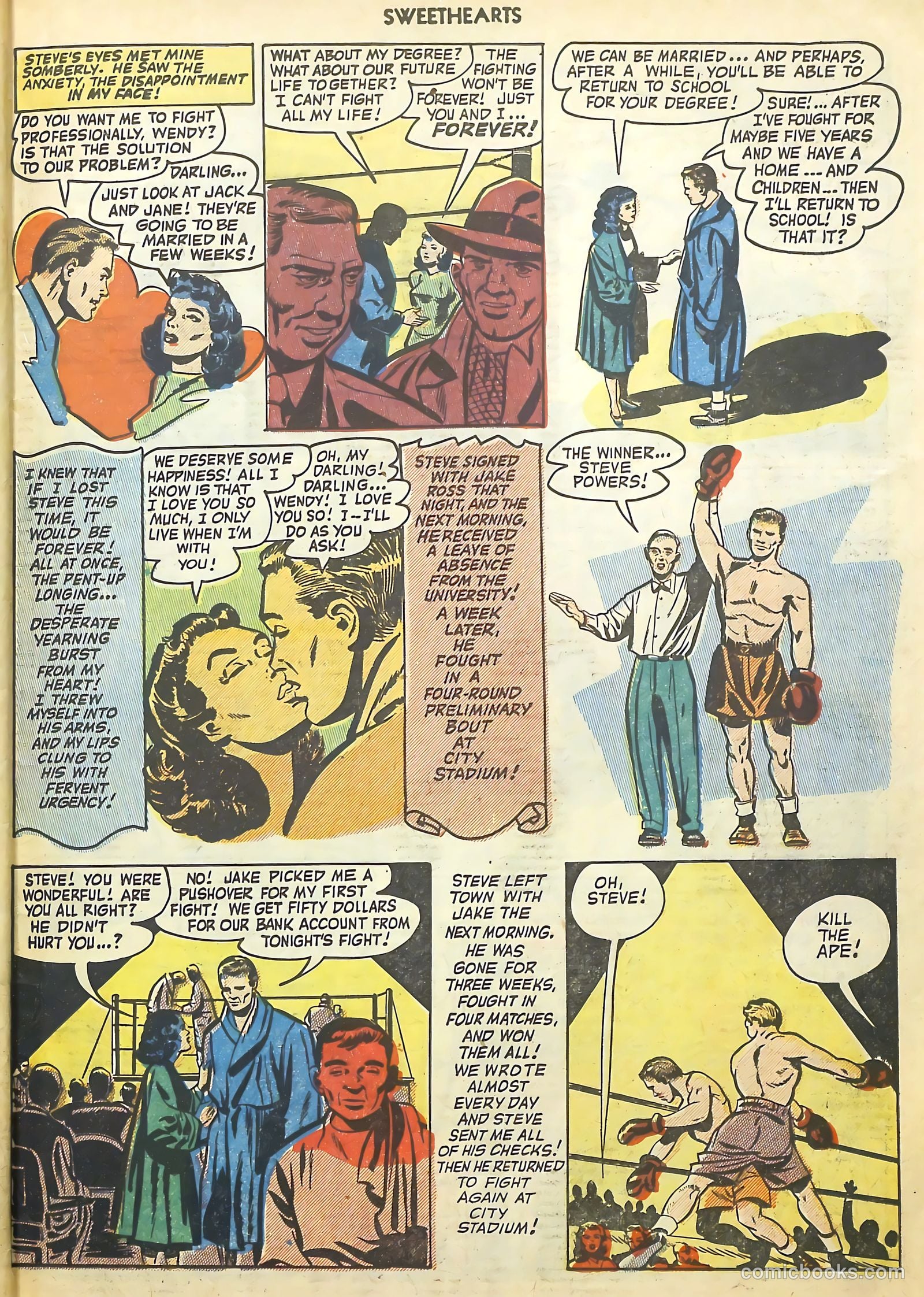 Sweethearts #113 (1952) — page 31 of 36