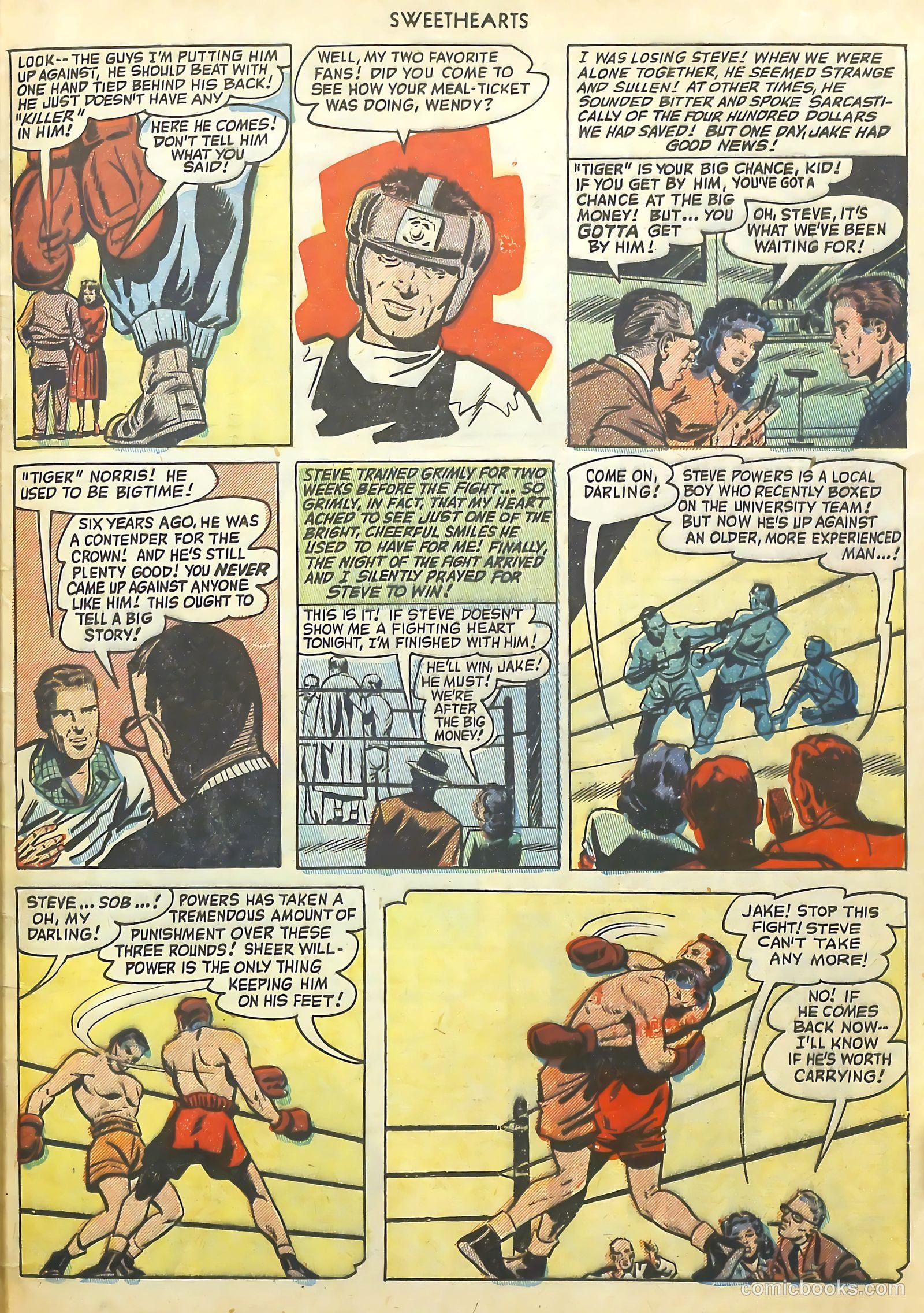 Sweethearts #113 (1952) — page 33 of 36