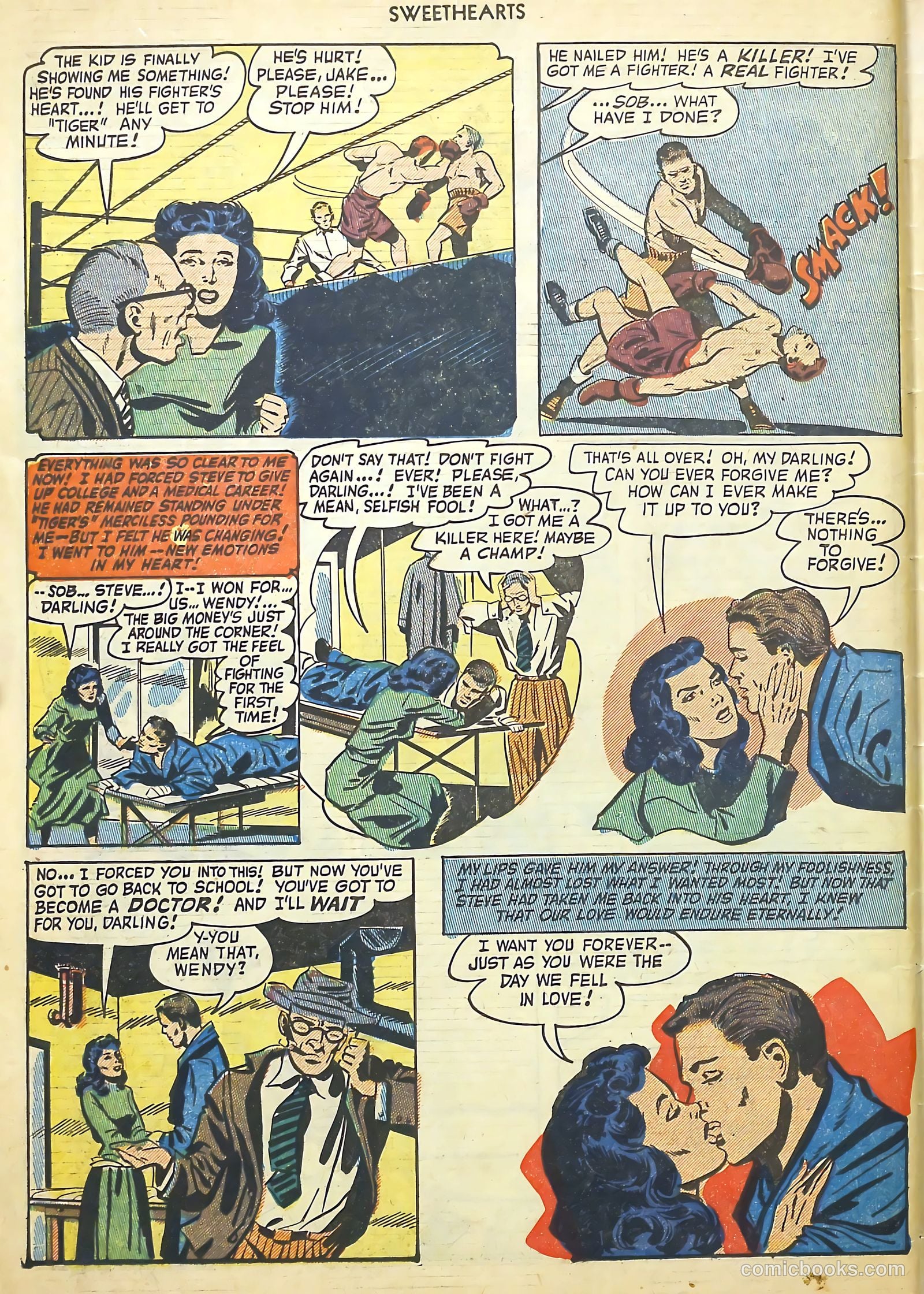 Sweethearts #113 (1952) — page 34 of 36