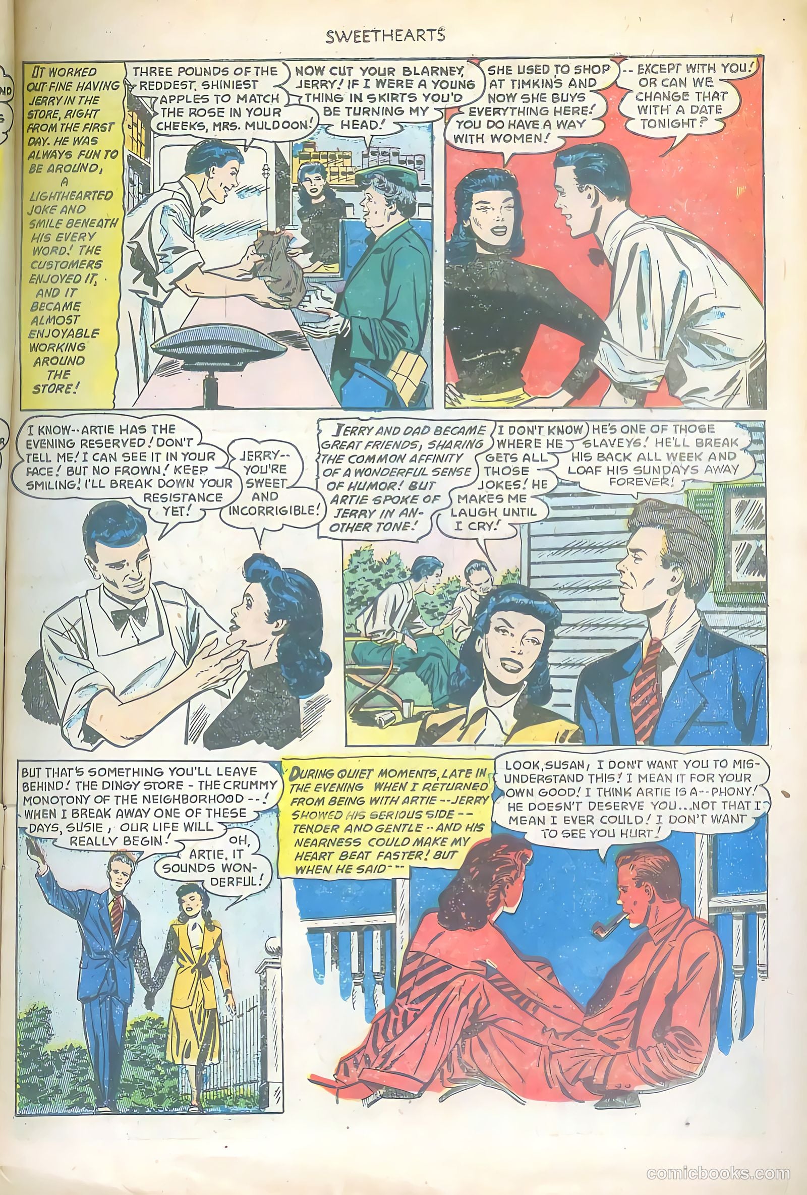 Sweethearts #114 (1952) — page 7 of 36