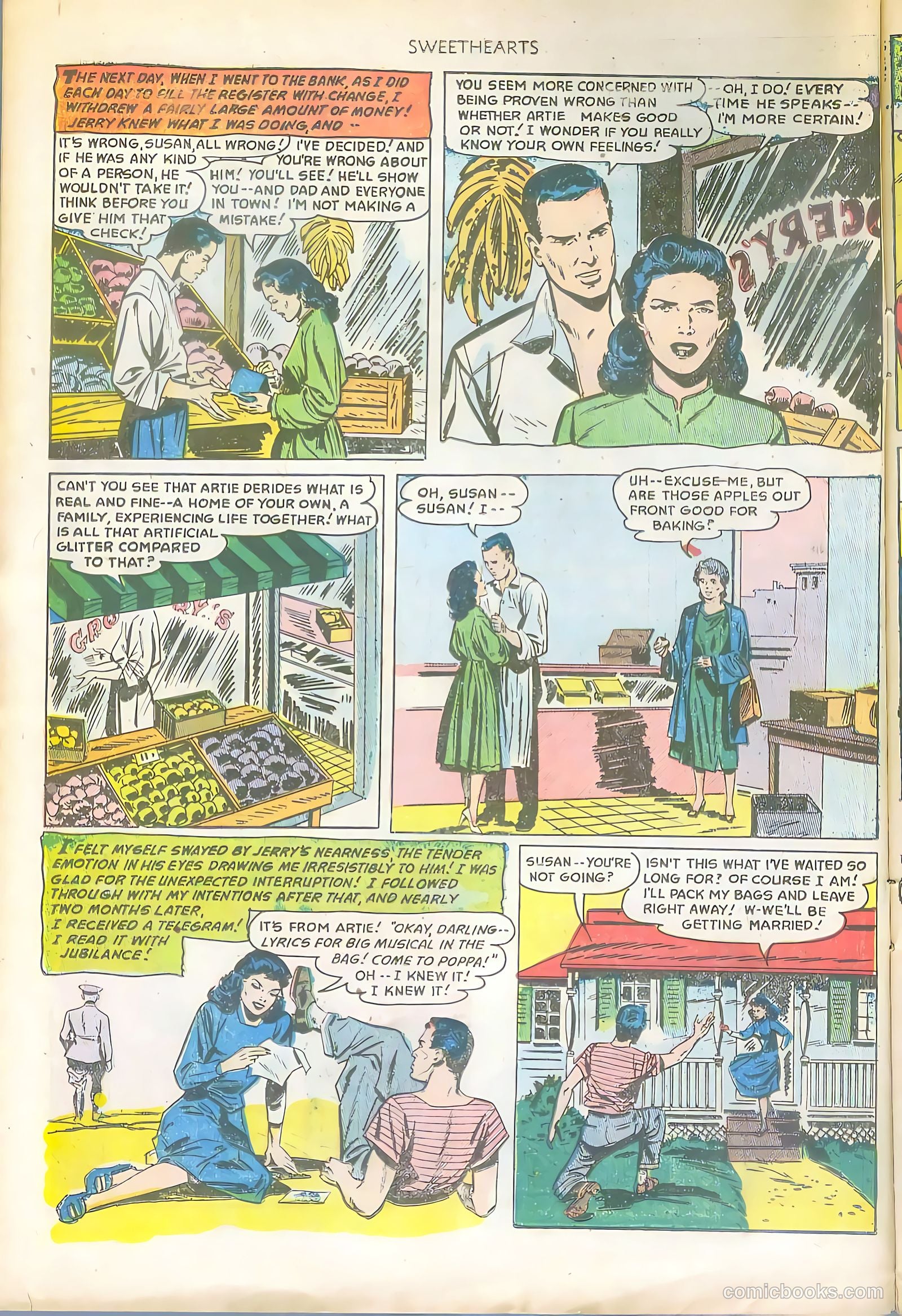 Sweethearts #114 (1952) — page 10 of 36