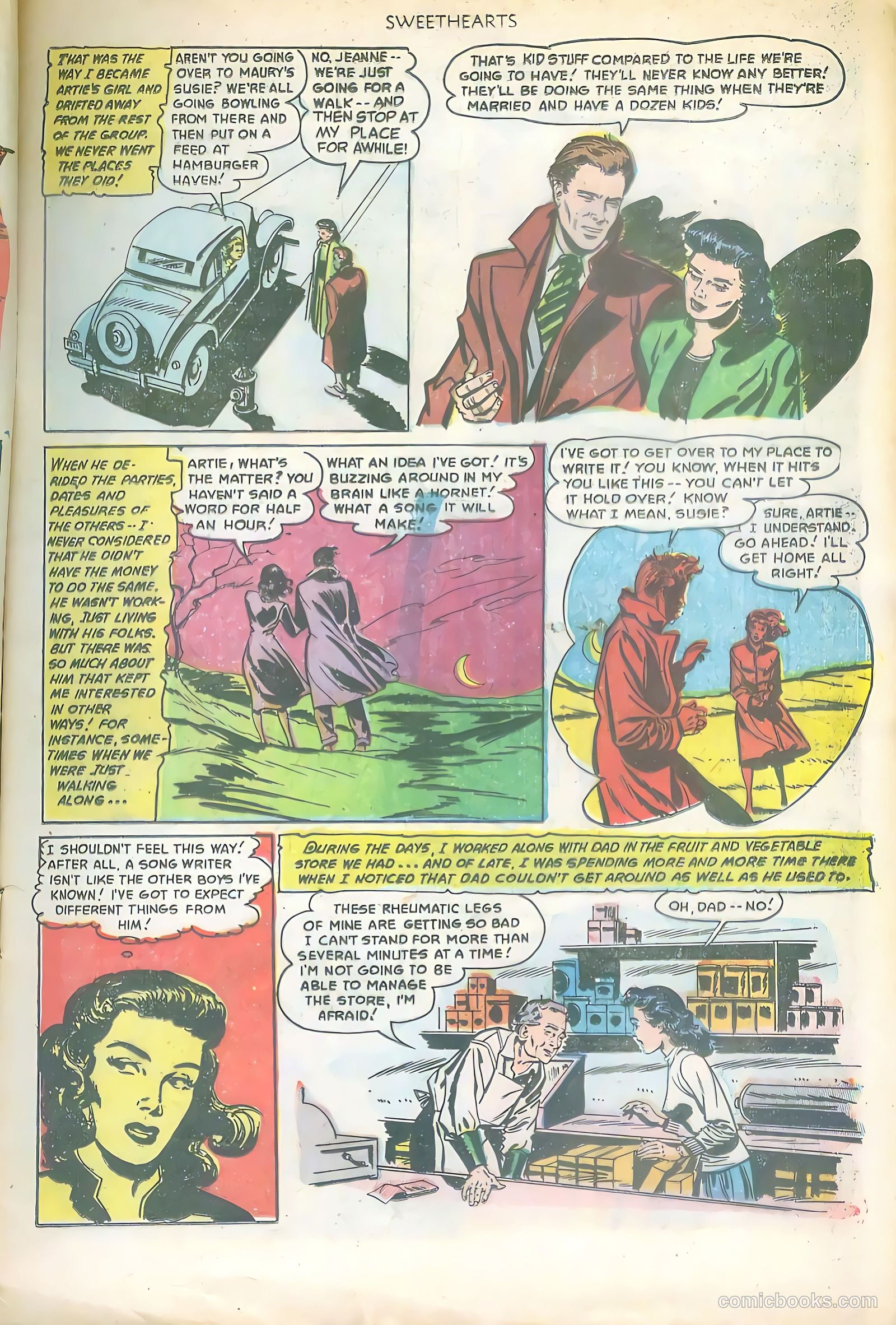 Sweethearts #114 (1971) — page 5 of 36