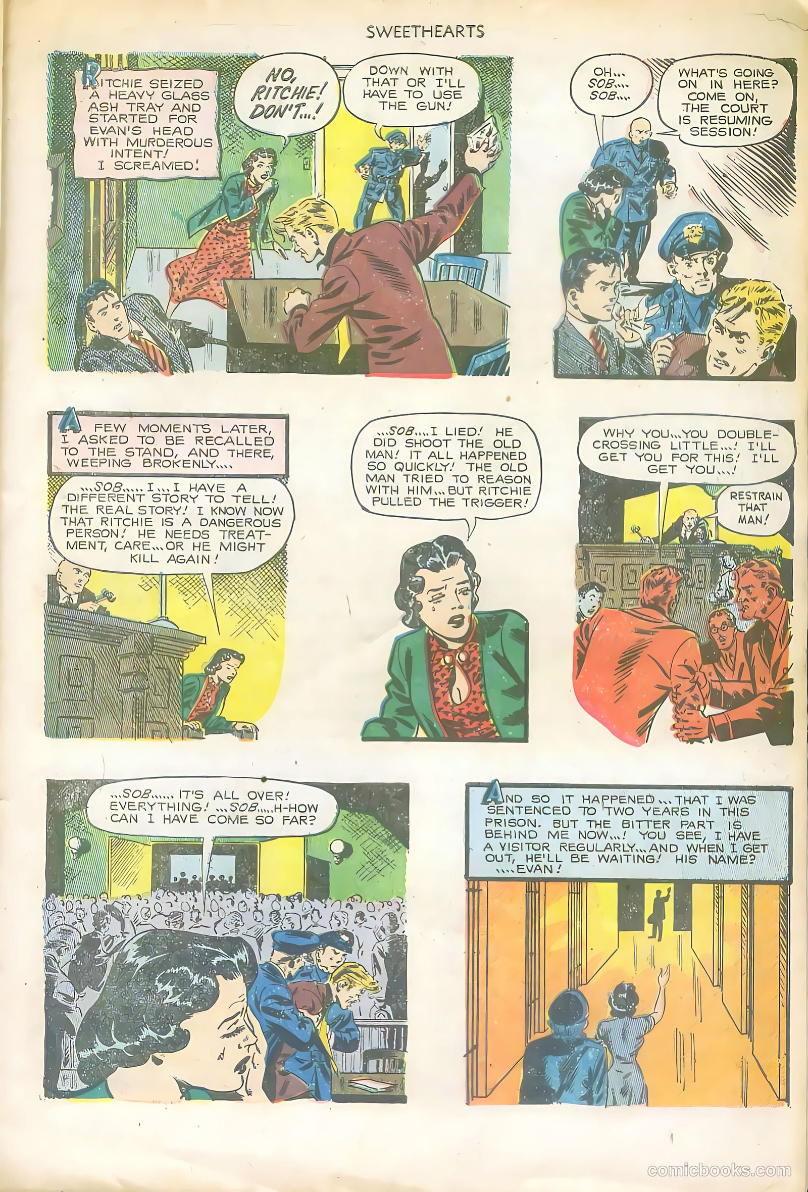 Sweethearts #114 (1971) — page 23 of 36