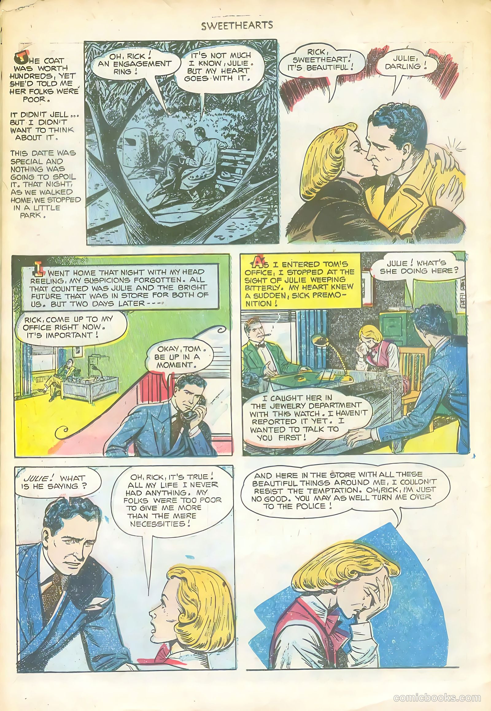 Sweethearts #114 (1971) — page 30 of 36