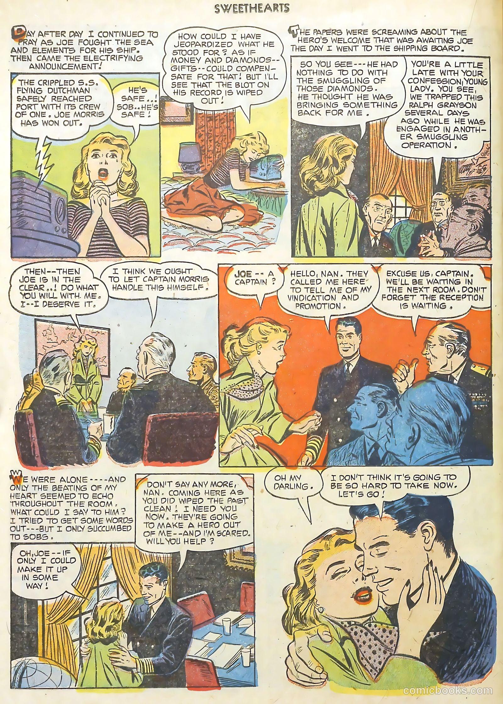 Sweethearts #115 (1952) — page 22 of 36