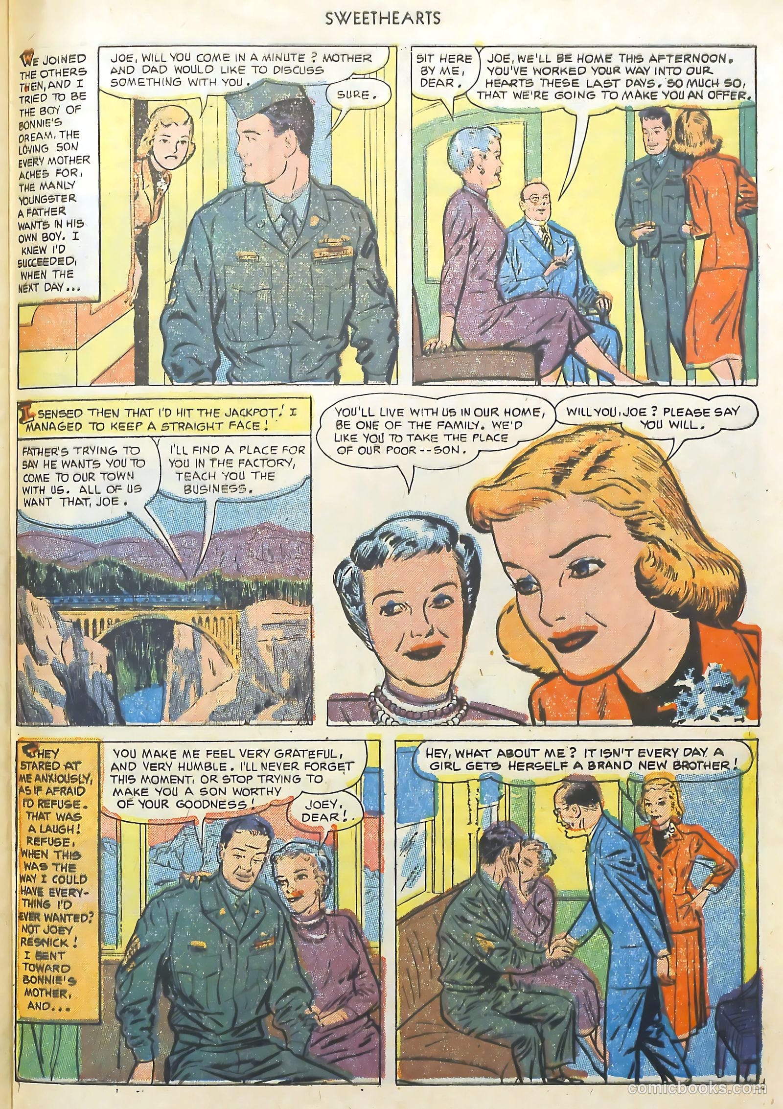 Sweethearts #115 (1952) — page 29 of 36
