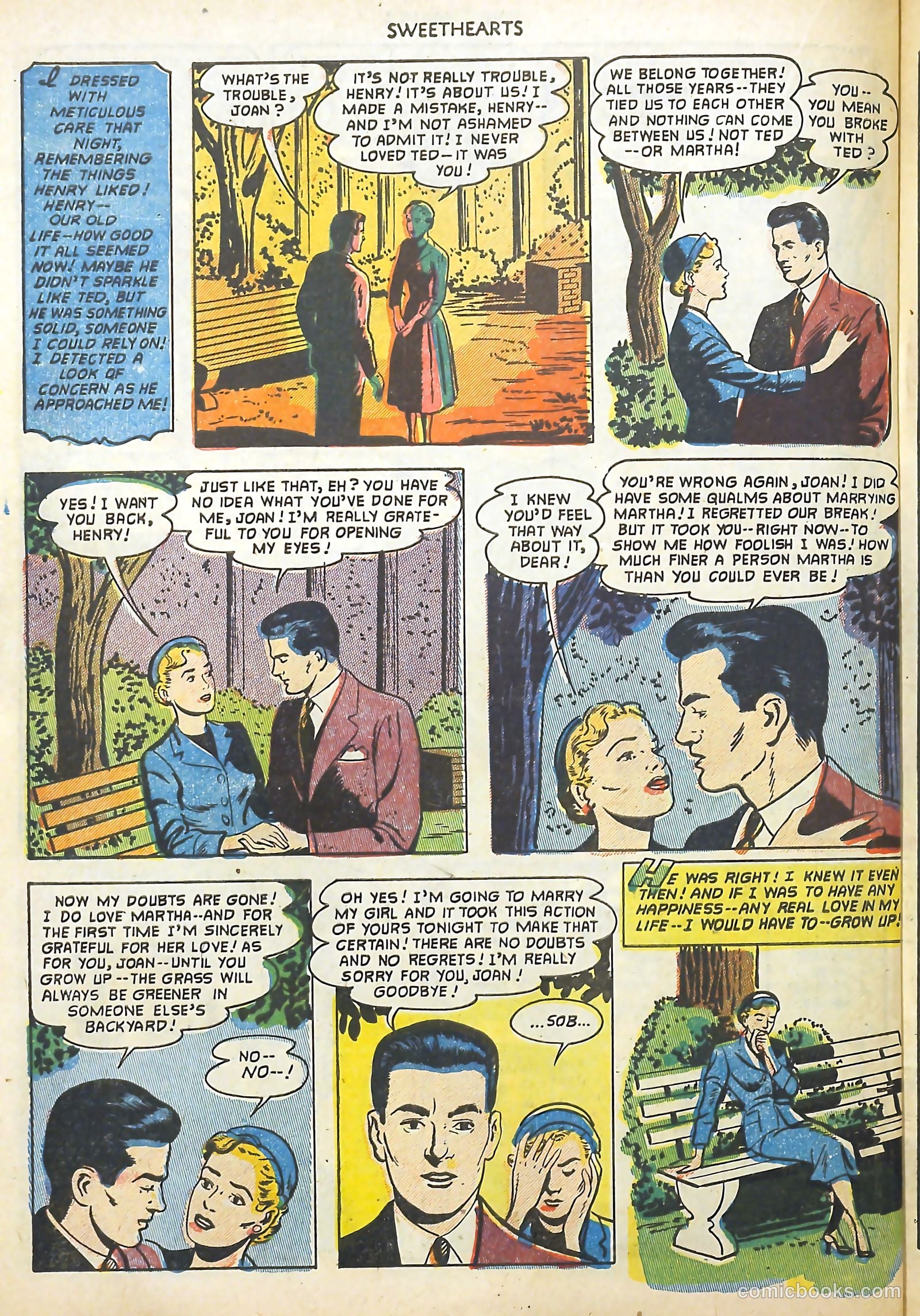 Sweethearts #116 (1971) — page 22 of 36