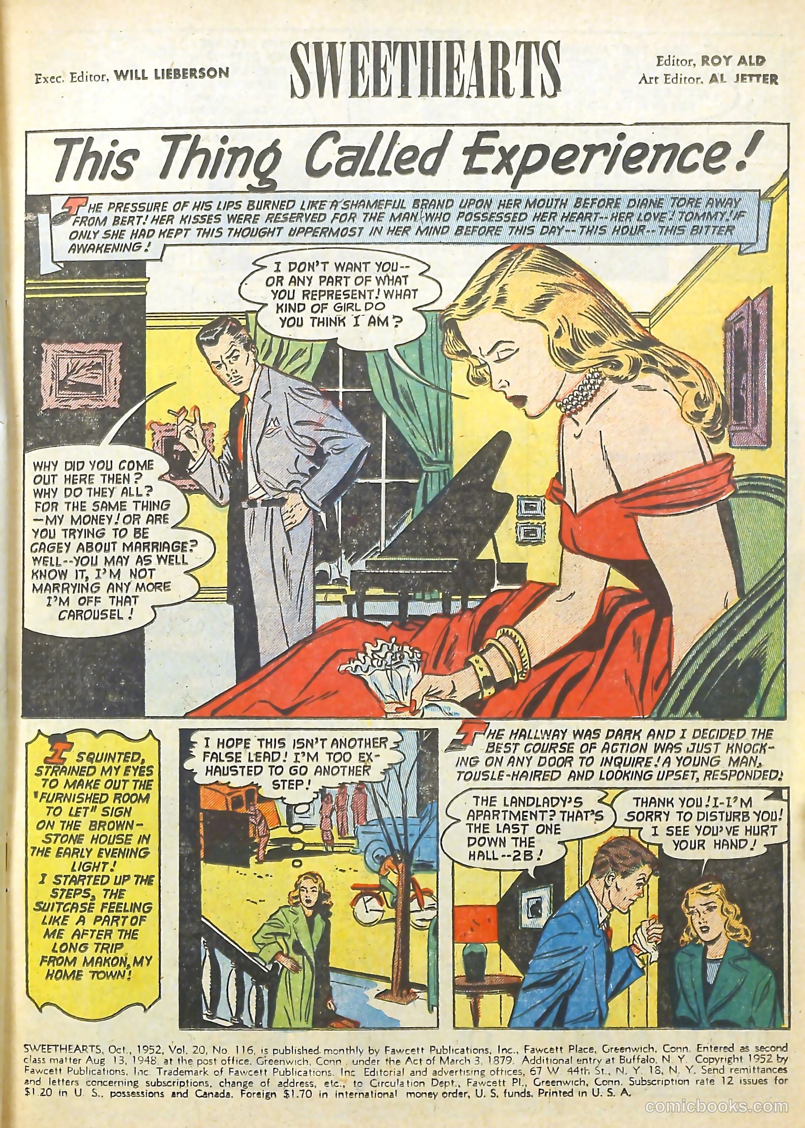 Sweethearts #116 (1952) — page 3 of 36