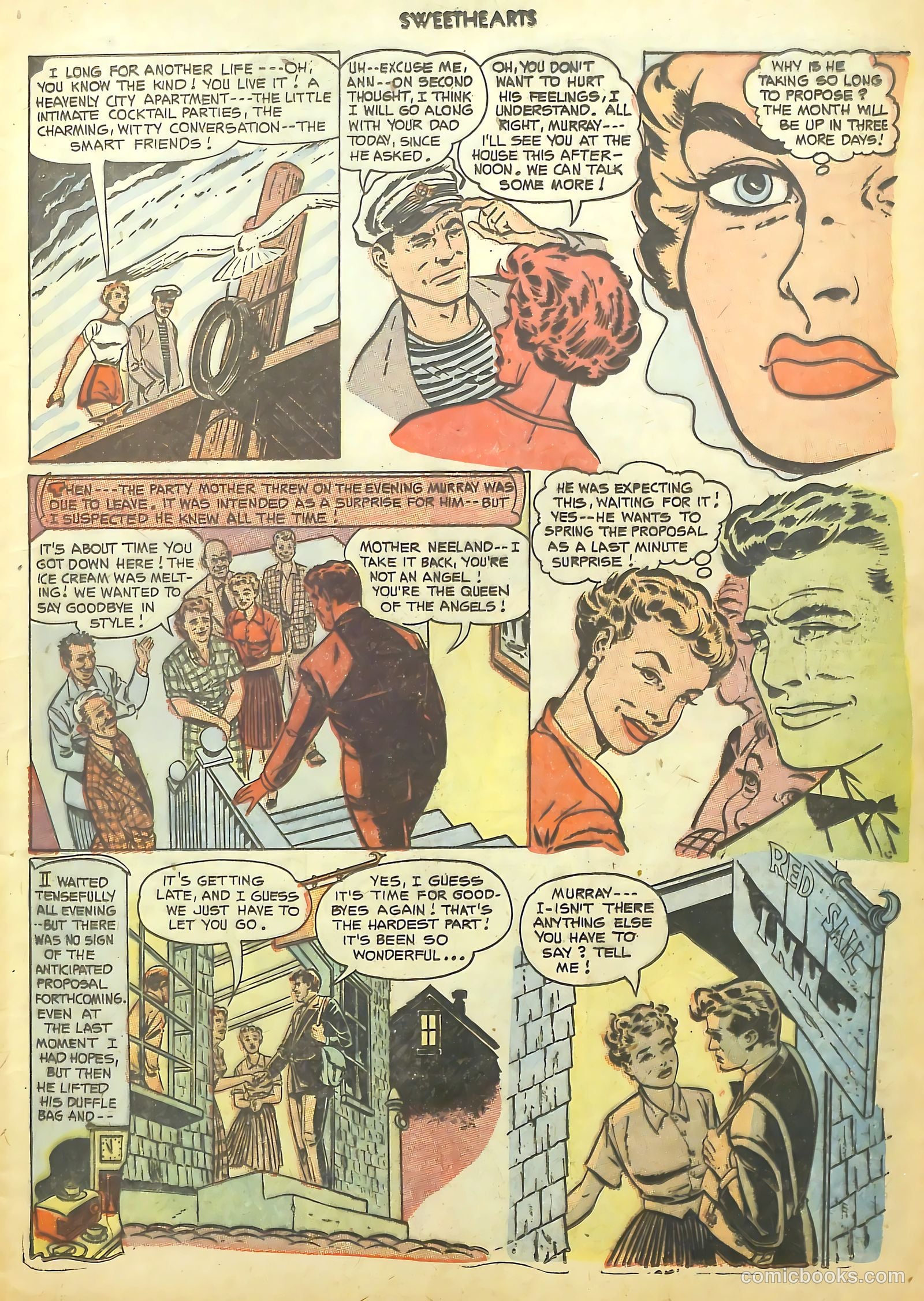 Sweethearts #117 (1952) — page 9 of 36