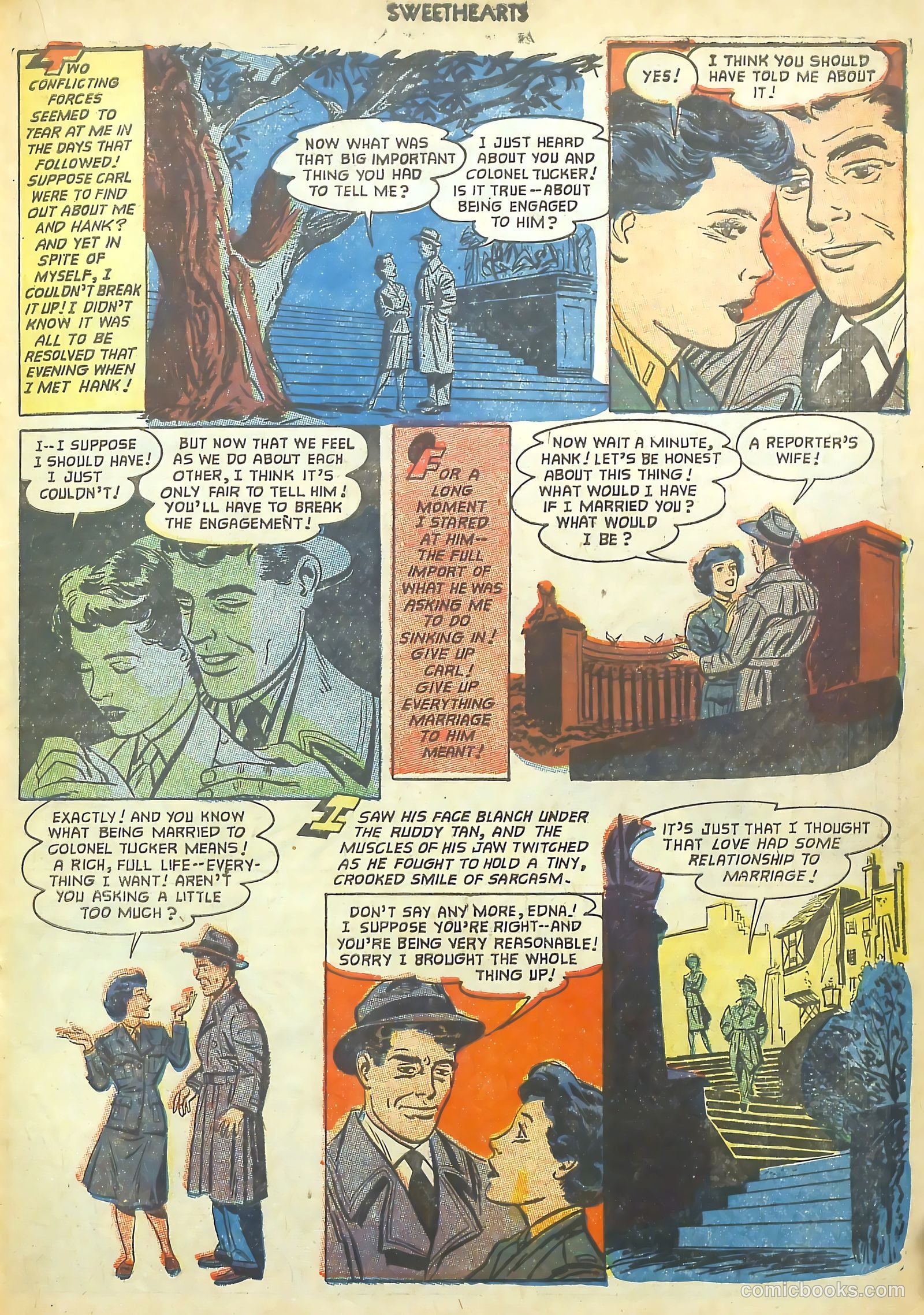 Sweethearts #117 (1952) — page 19 of 36