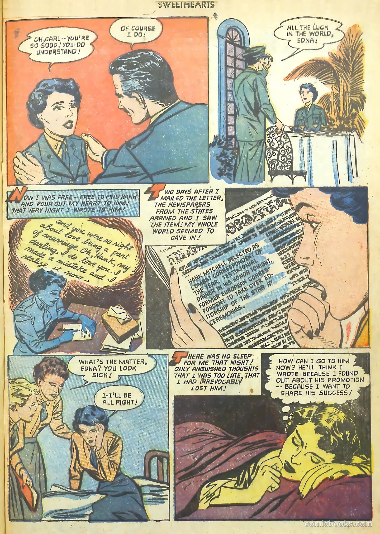 Sweethearts #117 (1952) — page 21 of 36