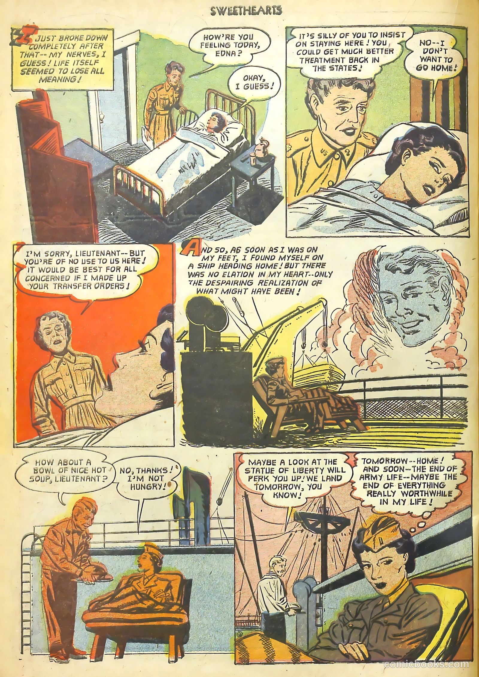 Sweethearts #117 (1952) — page 22 of 36