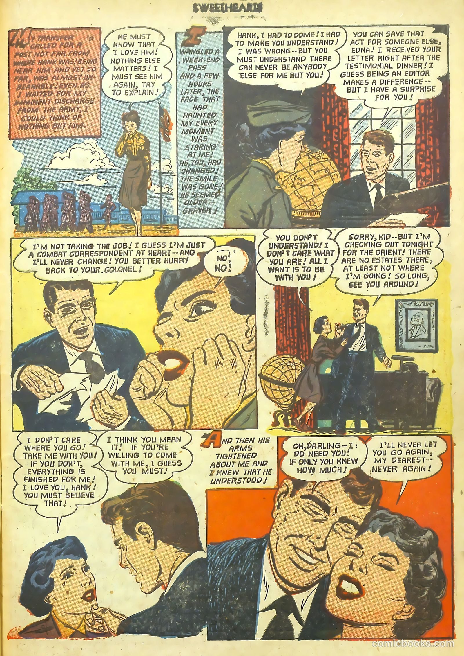Sweethearts #117 (1952) — page 23 of 36