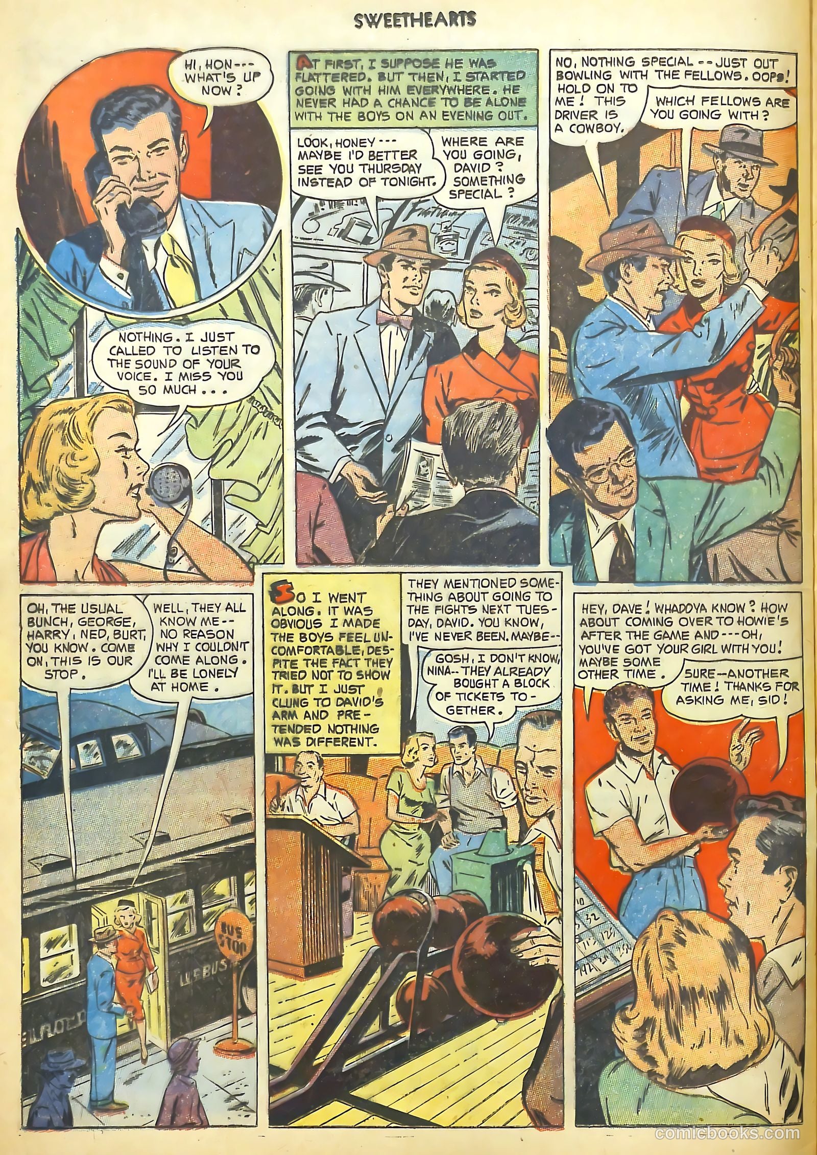 Sweethearts #117 (1952) — page 28 of 36