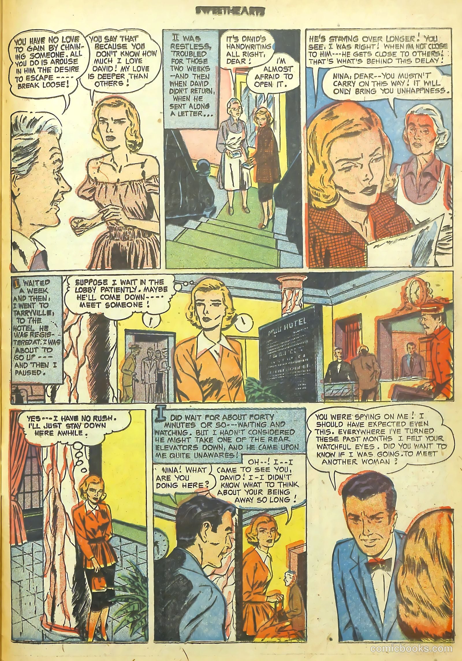 Sweethearts #117 (1952) — page 31 of 36