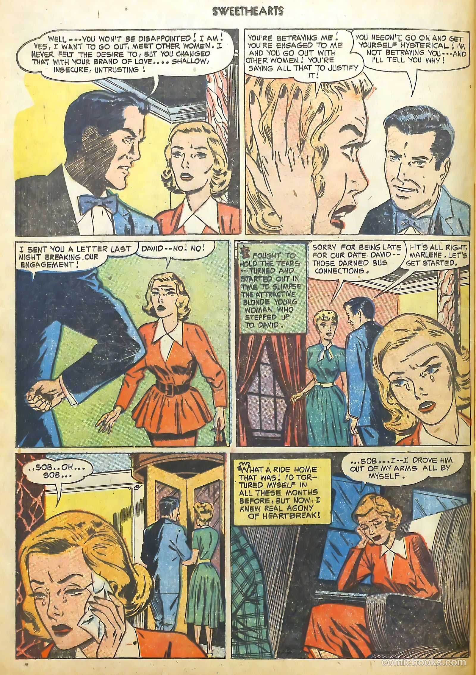 Sweethearts #117 (1952) — page 32 of 36