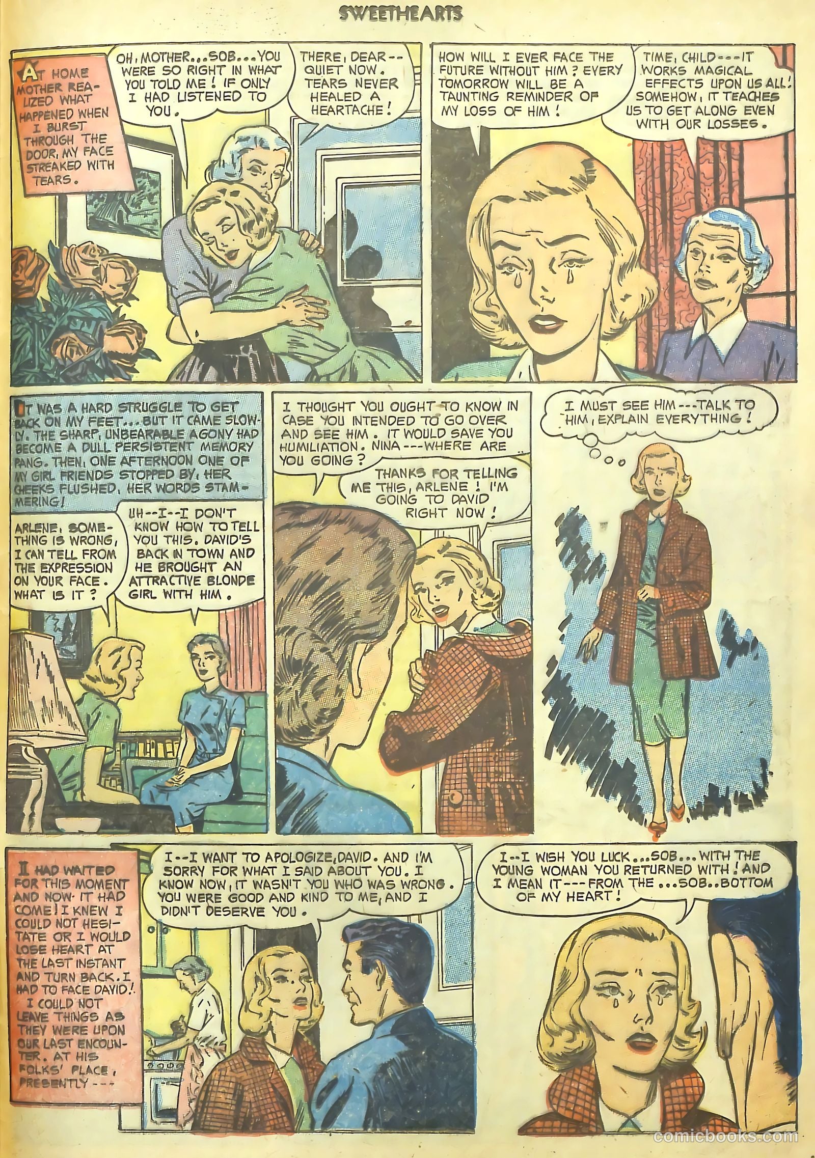 Sweethearts #117 (1952) — page 33 of 36