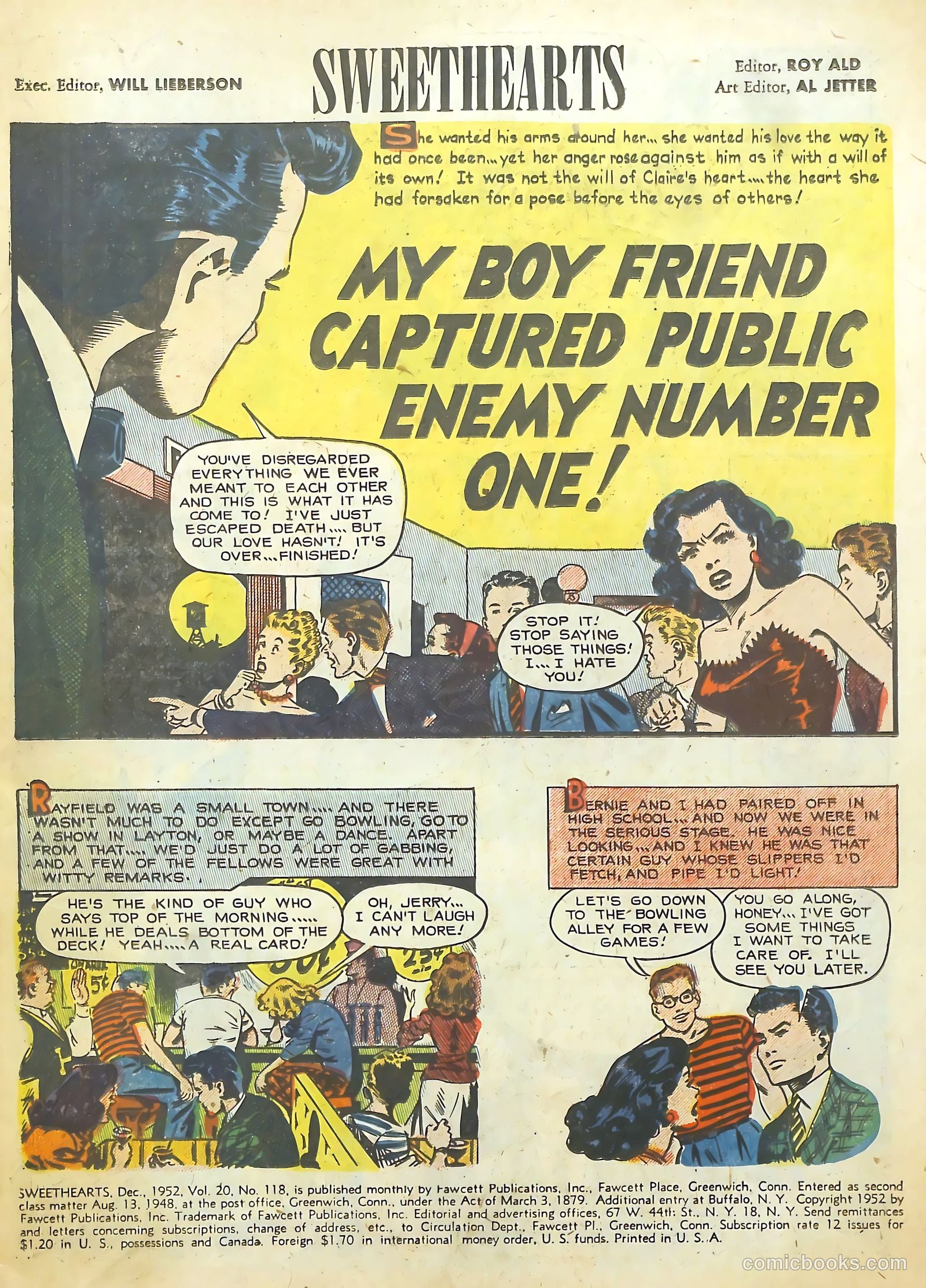 Sweethearts #118 (1952) — page 3 of 36