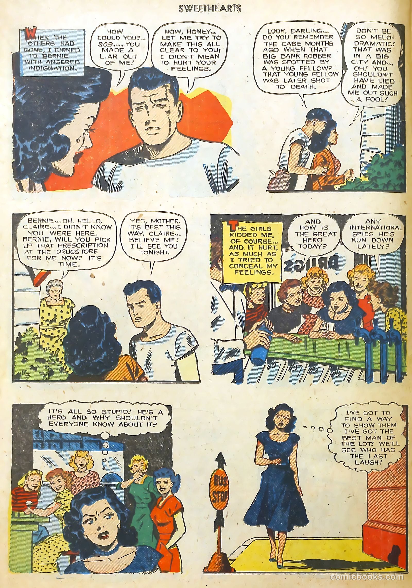 Sweethearts #118 (1952) — page 8 of 36