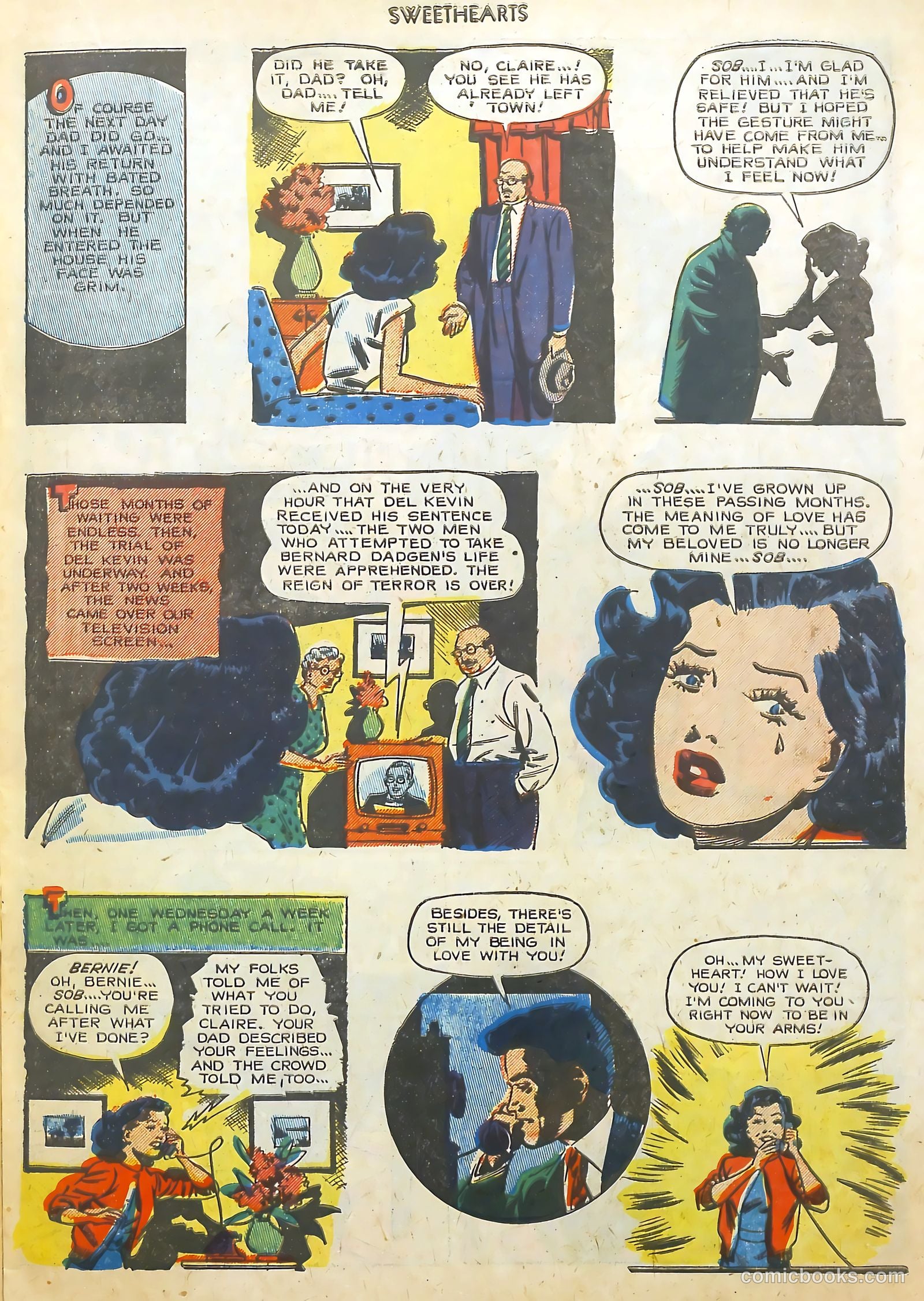 Sweethearts #118 (1952) — page 13 of 36