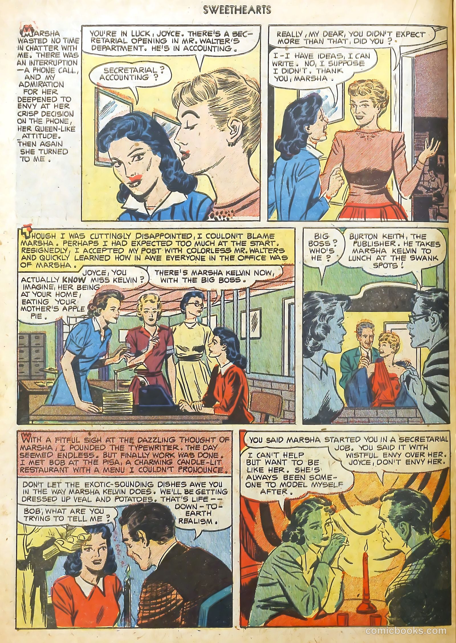 Sweethearts #118 (1952) — page 16 of 36