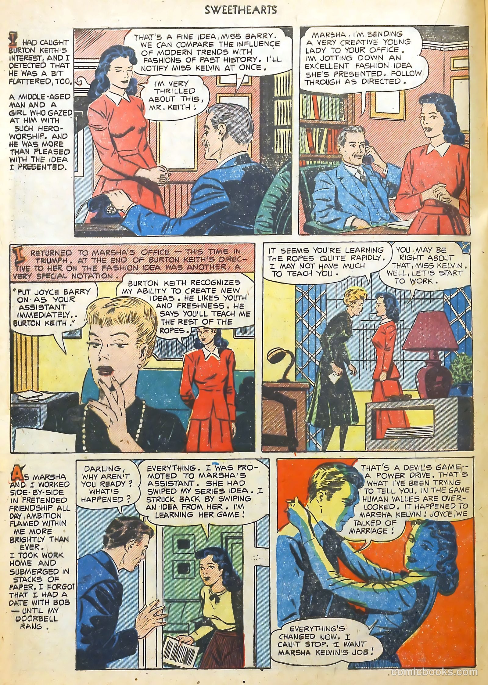 Sweethearts #118 (1952) — page 20 of 36