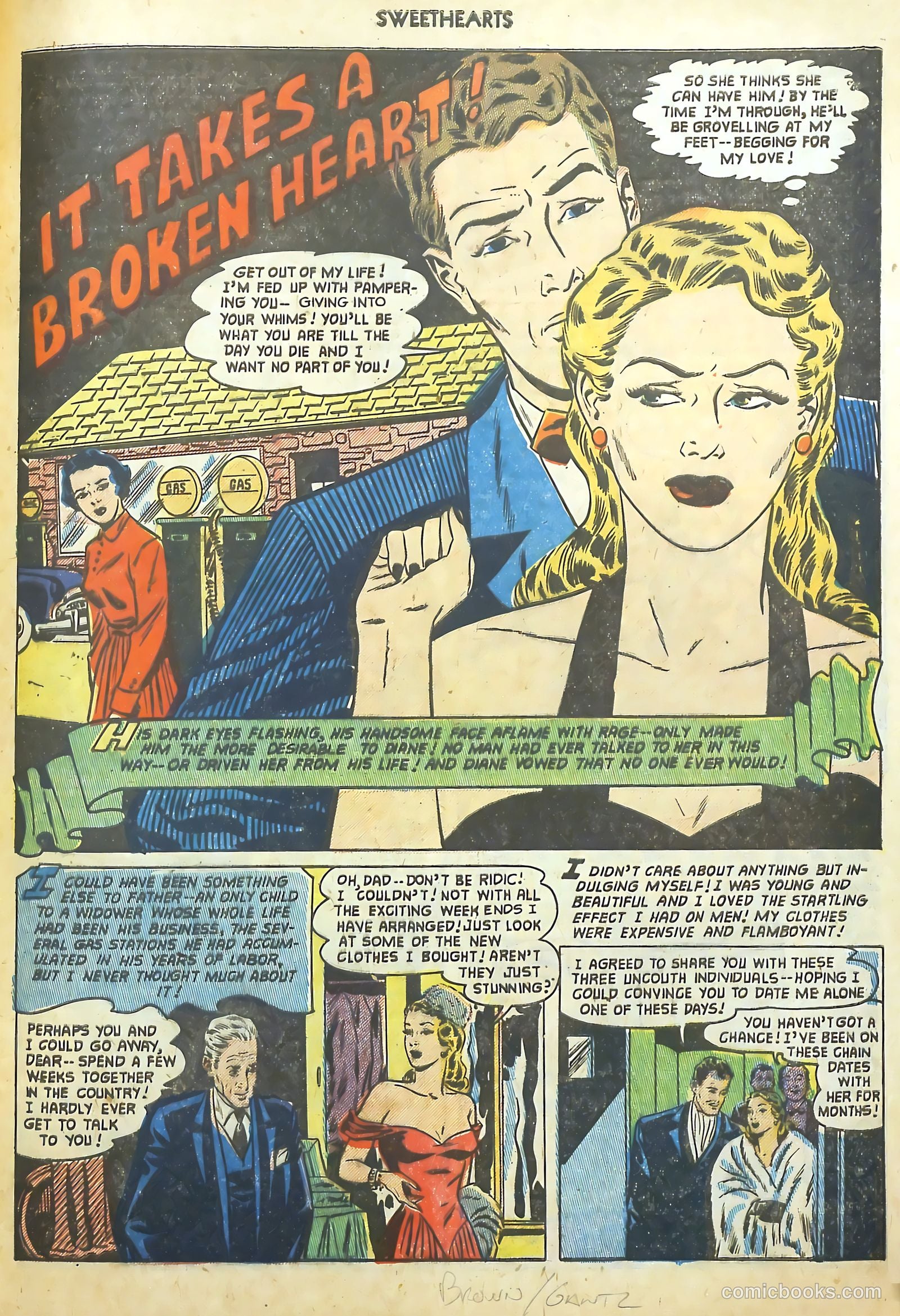 Sweethearts #118 (1952) — page 25 of 36