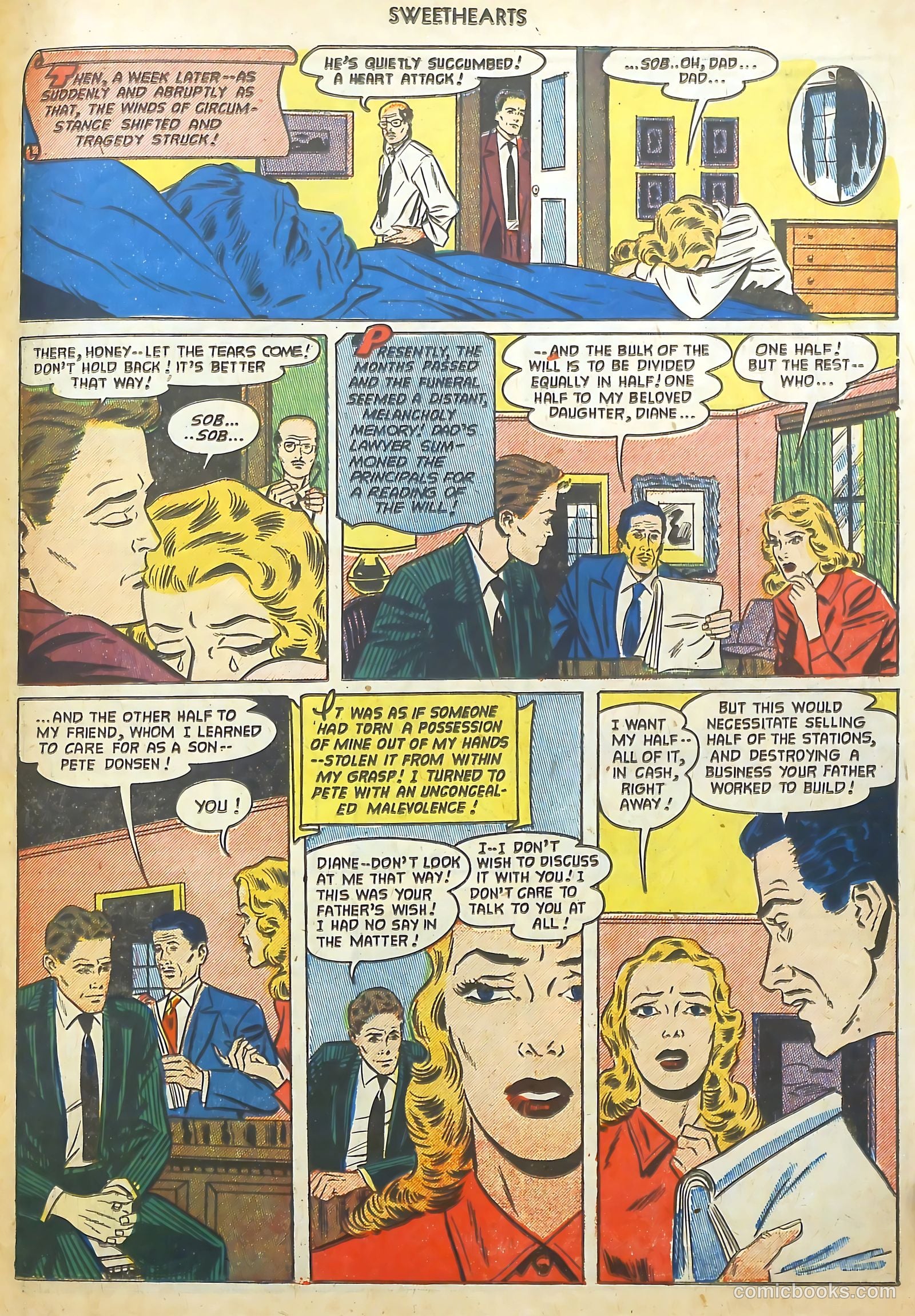Sweethearts #118 (1952) — page 29 of 36