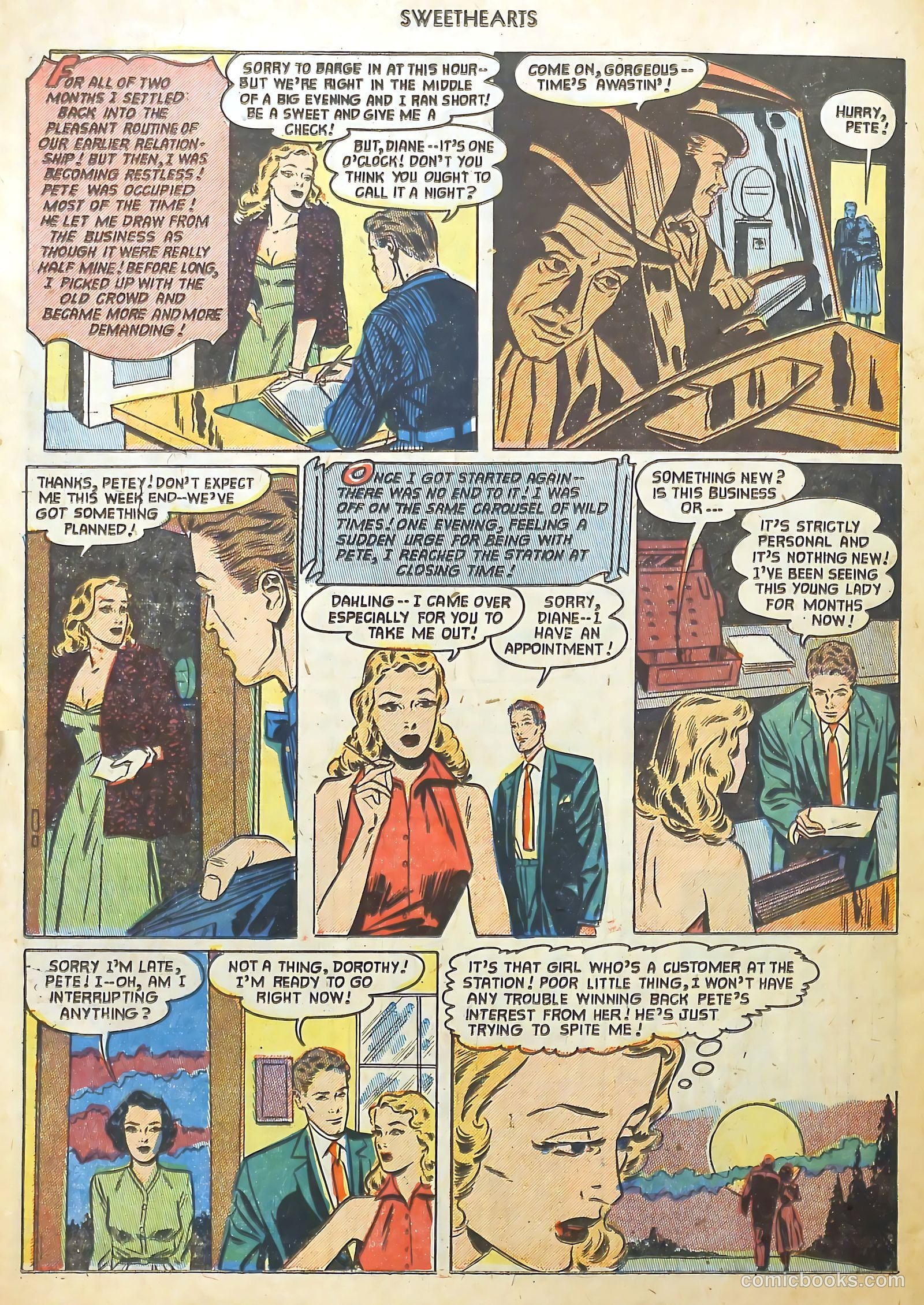 Sweethearts #118 (1952) — page 32 of 36