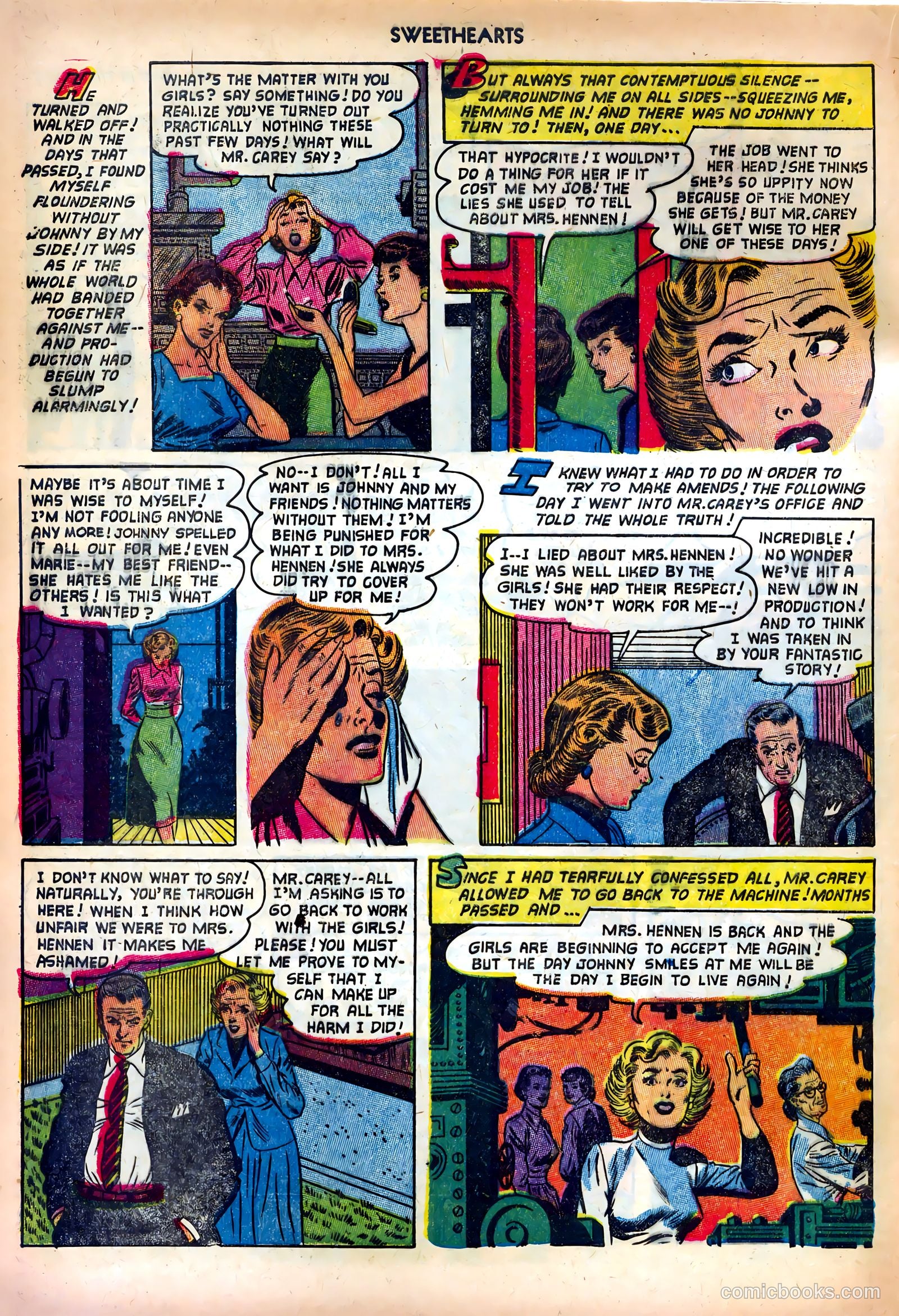 Sweethearts #119 (1971) — page 22 of 36