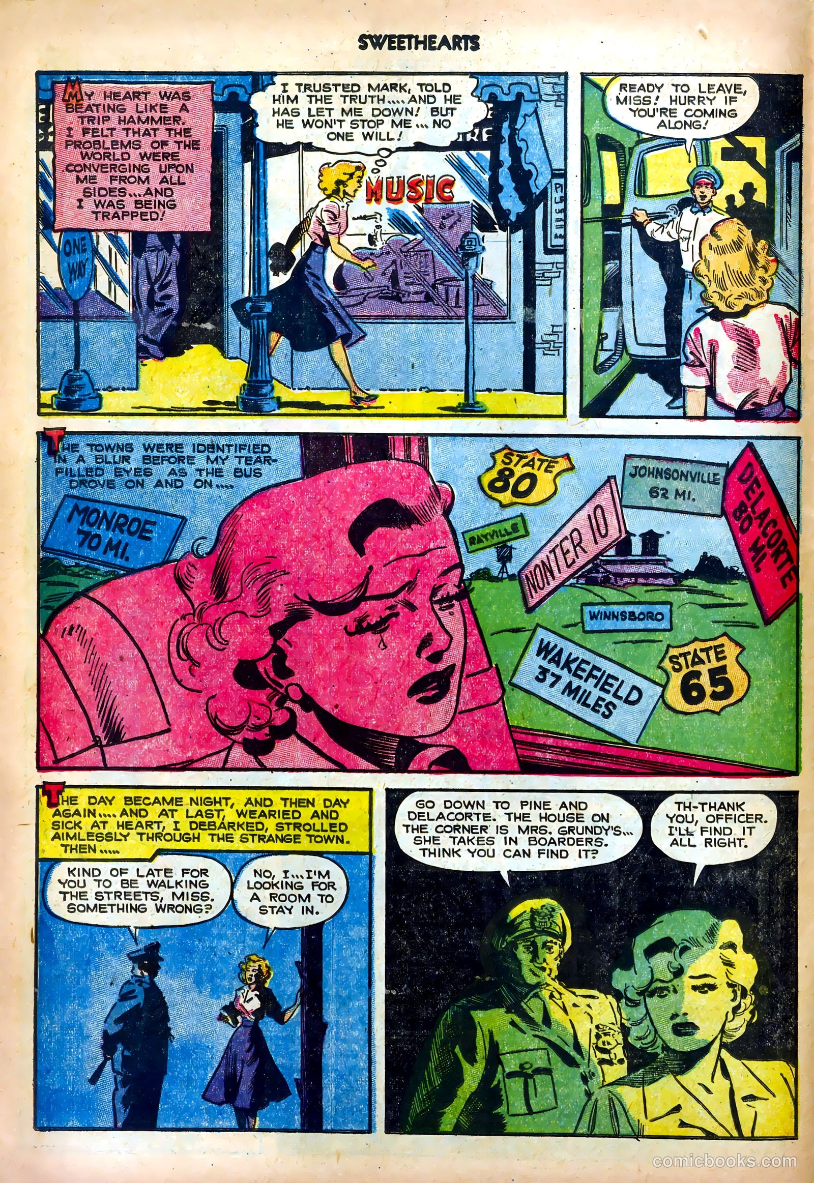 Sweethearts #119 (1953) — page 8 of 36