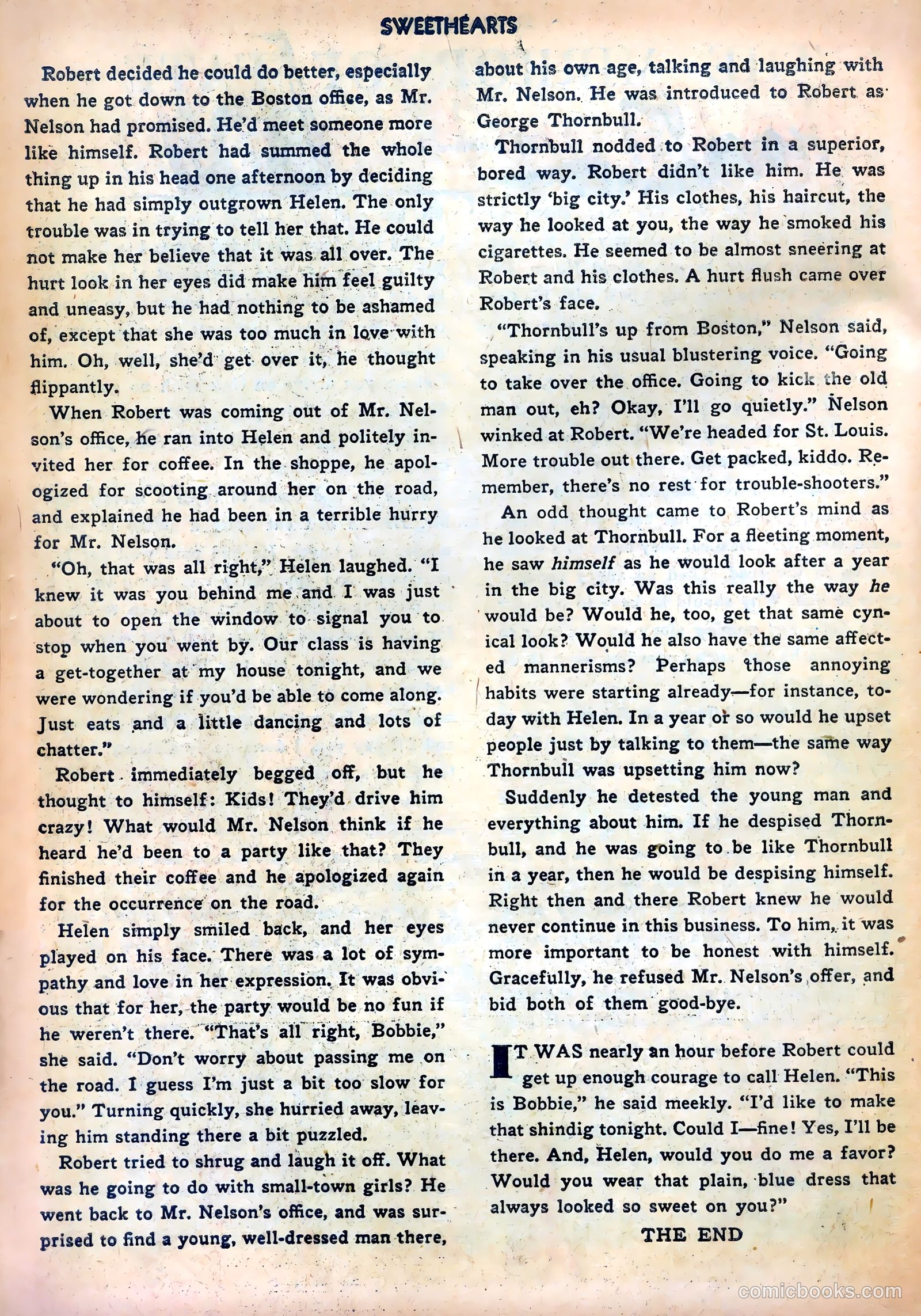 Sweethearts #119 (1953) — page 24 of 36
