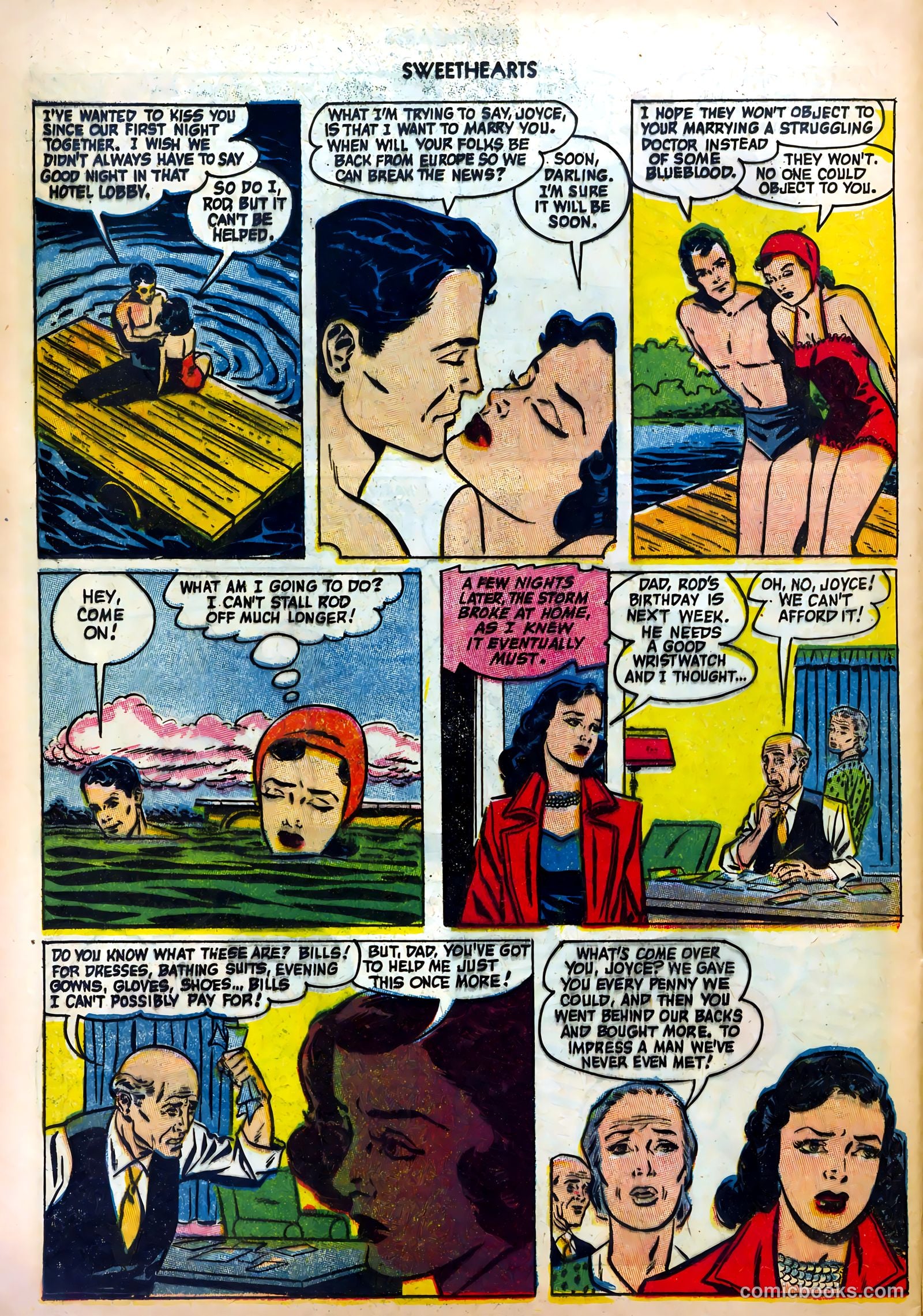 Sweethearts #119 (1953) — page 30 of 36