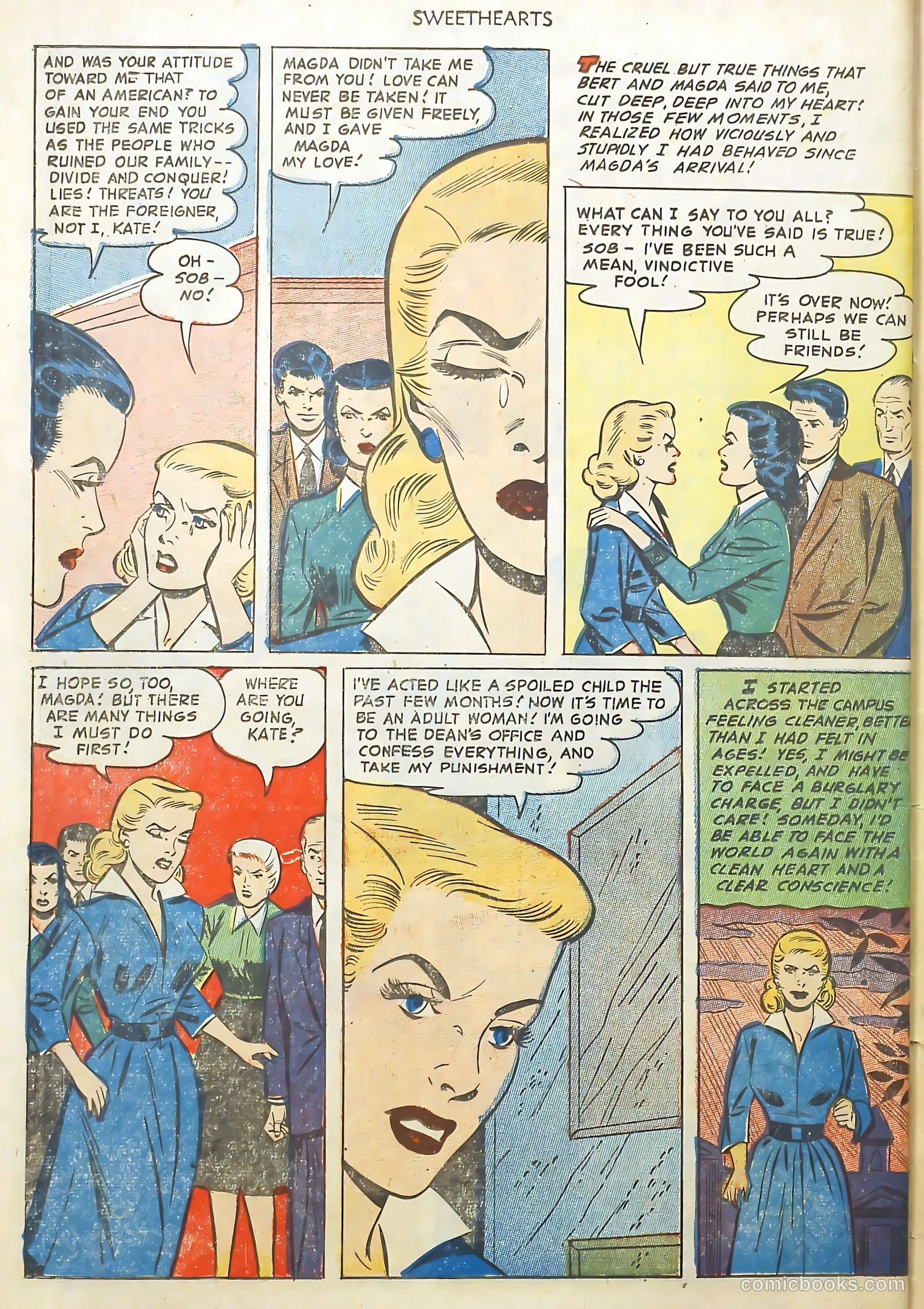 Sweethearts #120 (1971) — page 34 of 36