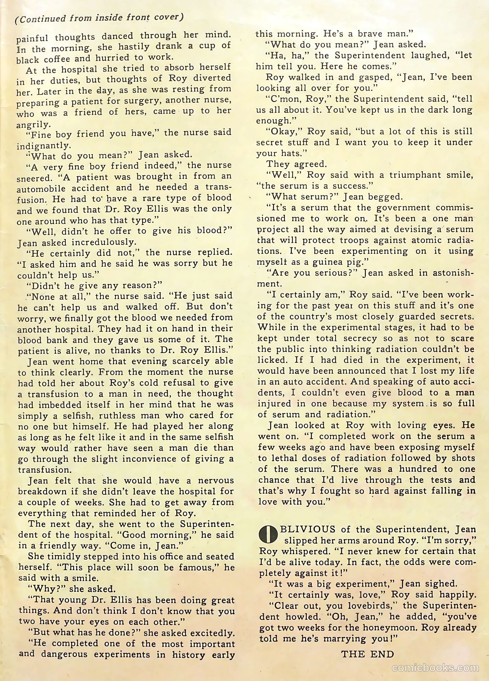 Sweethearts #120 (1971) — page 35 of 36