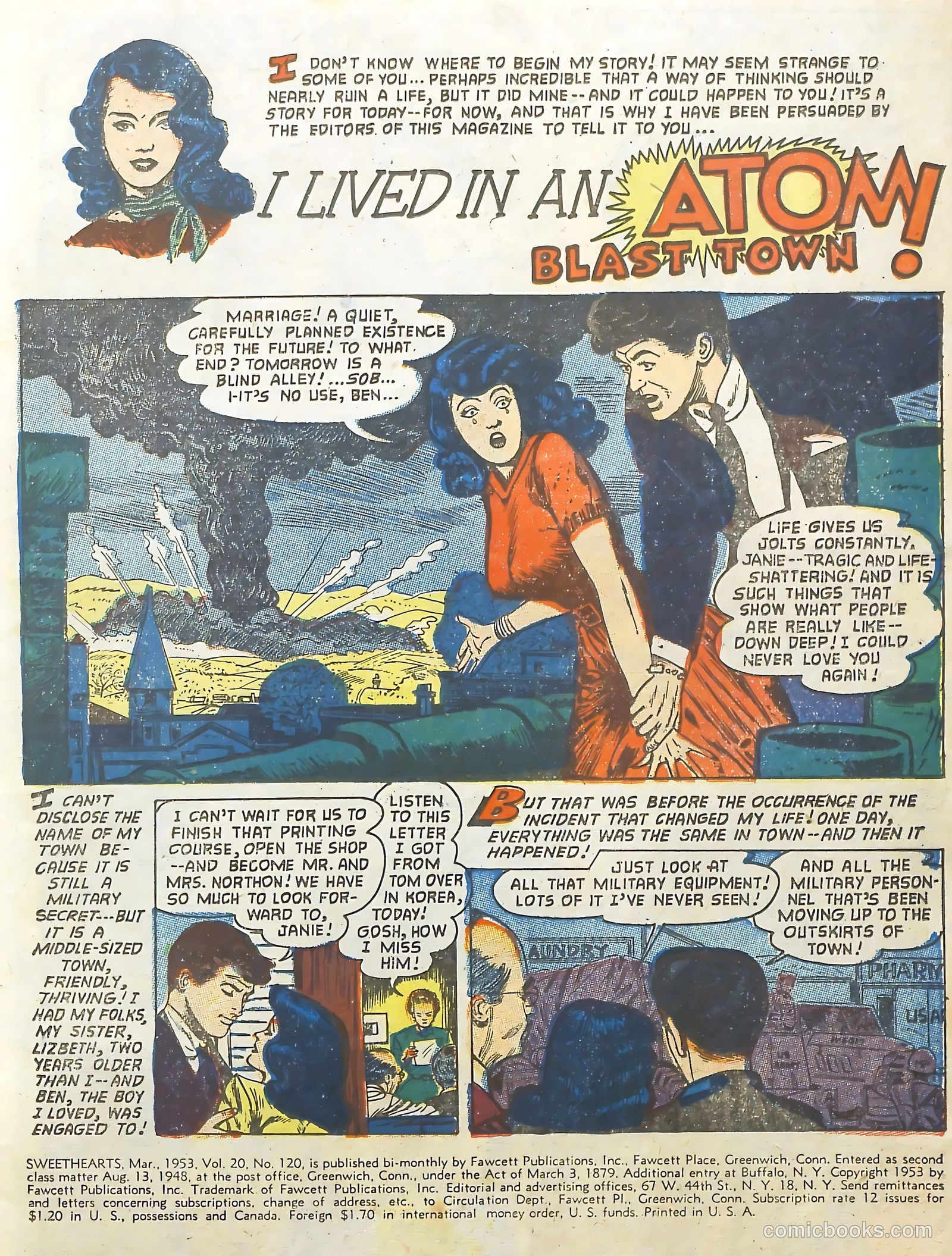 Sweethearts #120 (1953) — page 3 of 36